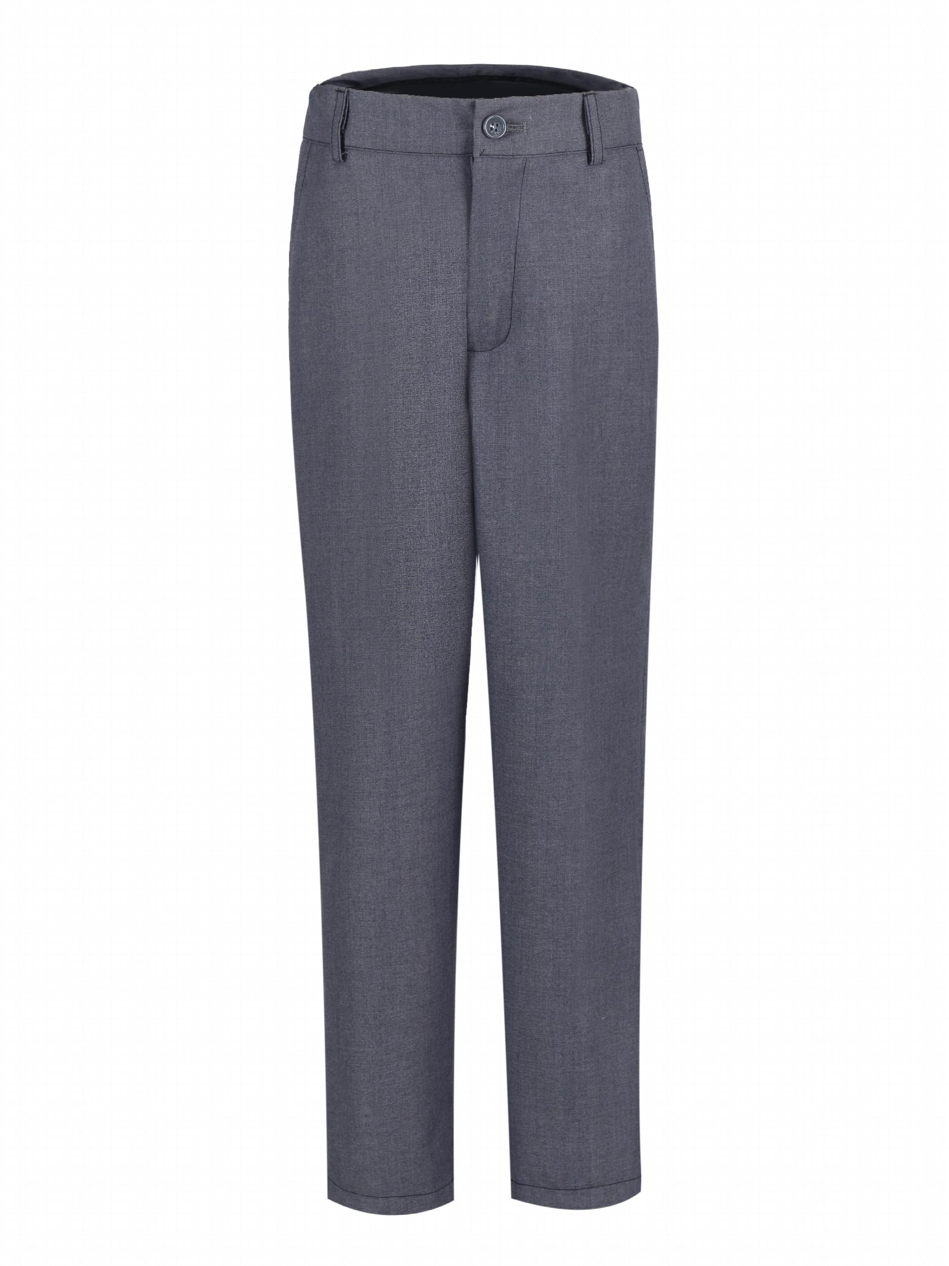 Boys Flat Front Dress Pants Adjustable Waist School Uniforms Pants