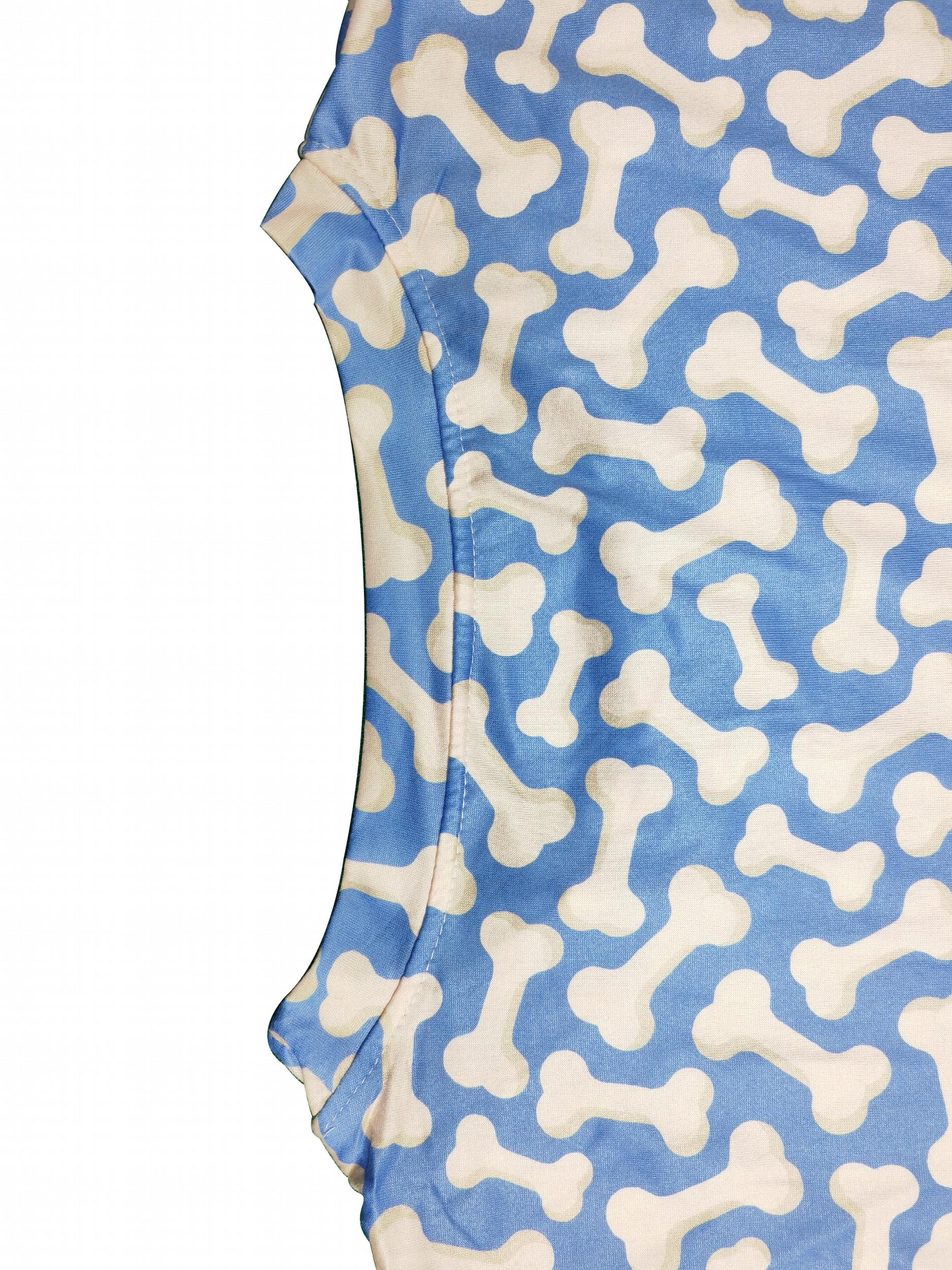 Bone Print Tee & Shorts Pajama Set