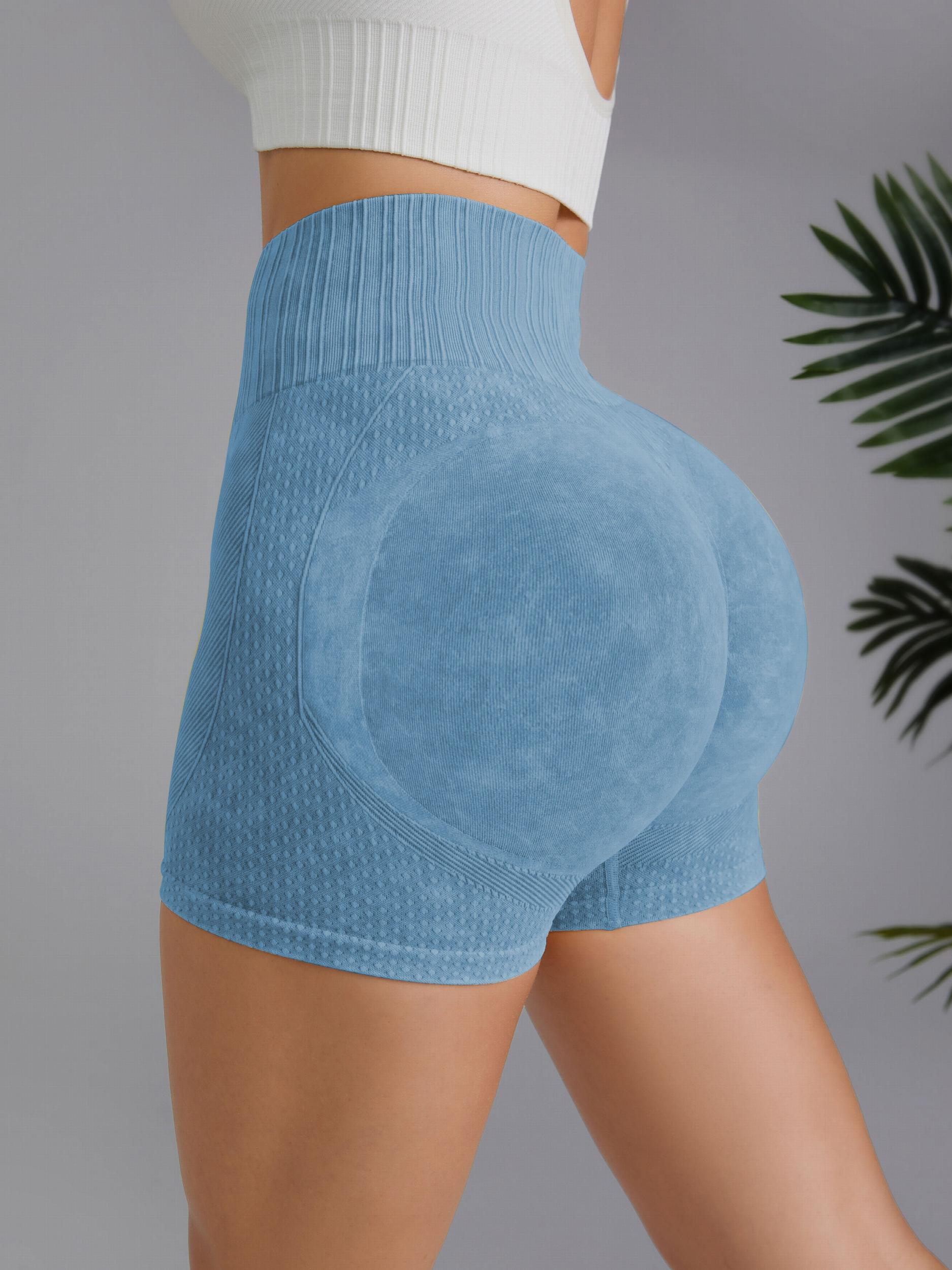 Women's High Waist Running & Yoga Shorts