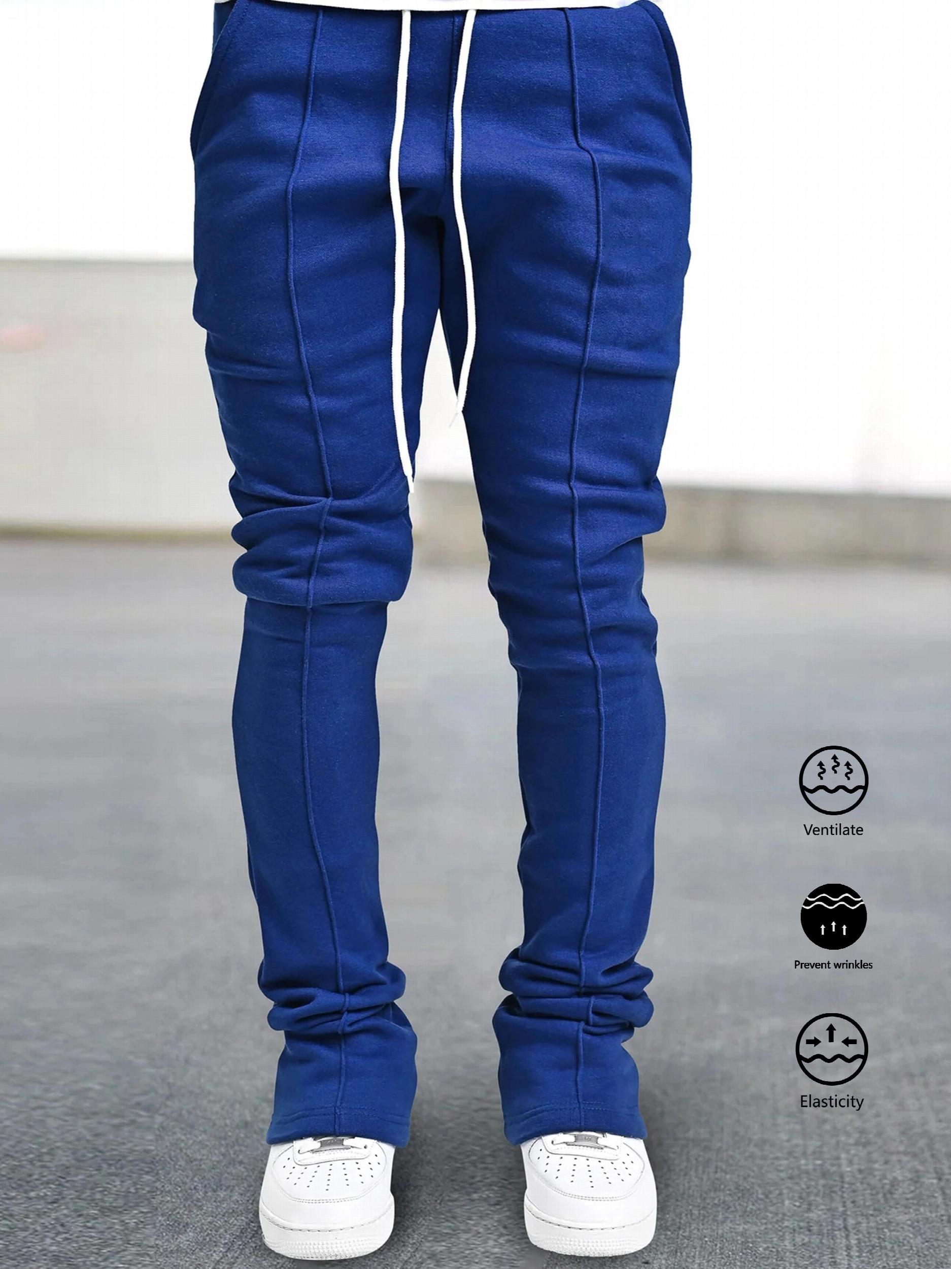 Men's Comfy Breathable Pants Drawstring Hip Hop Clothing