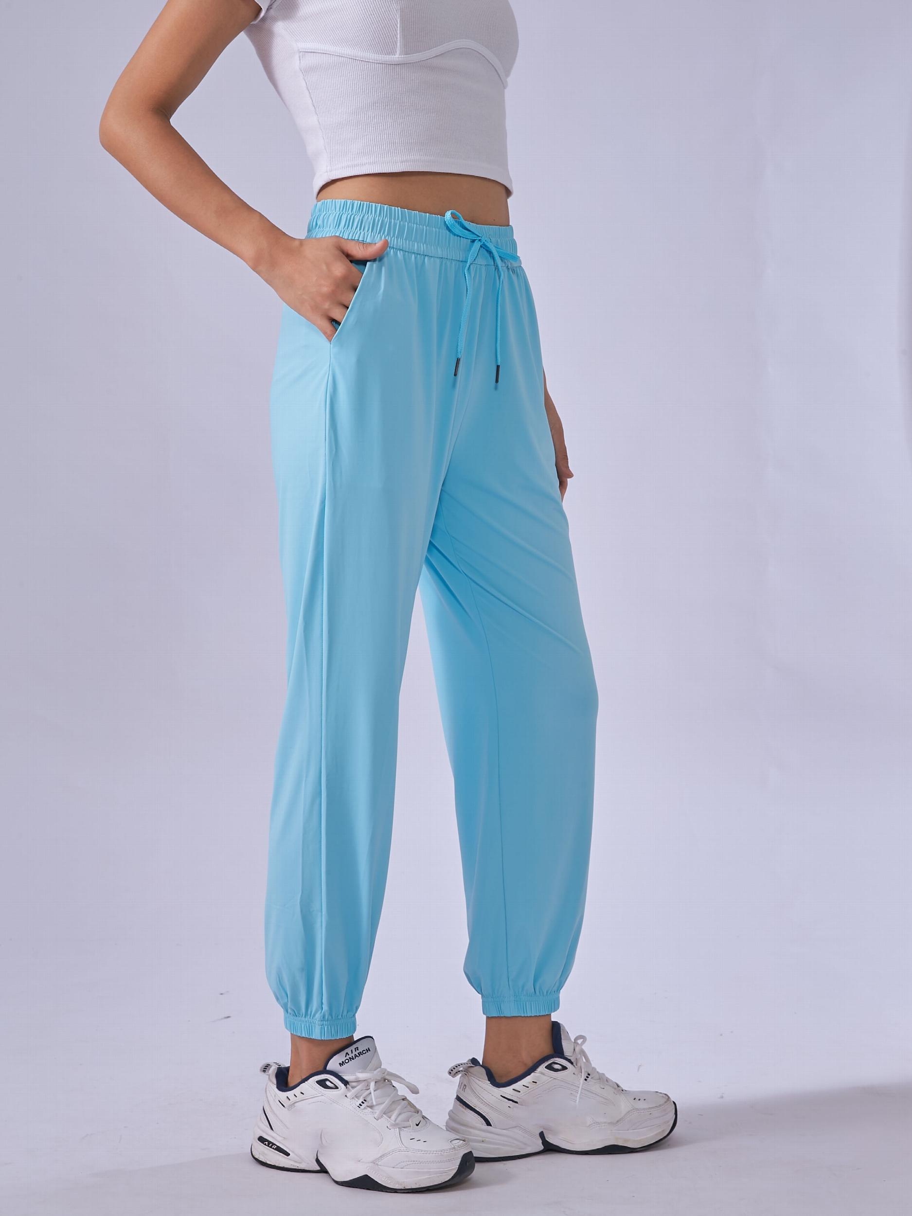Women's UPF50 Drawstring Sports Pants Moisture Wicking Activewear