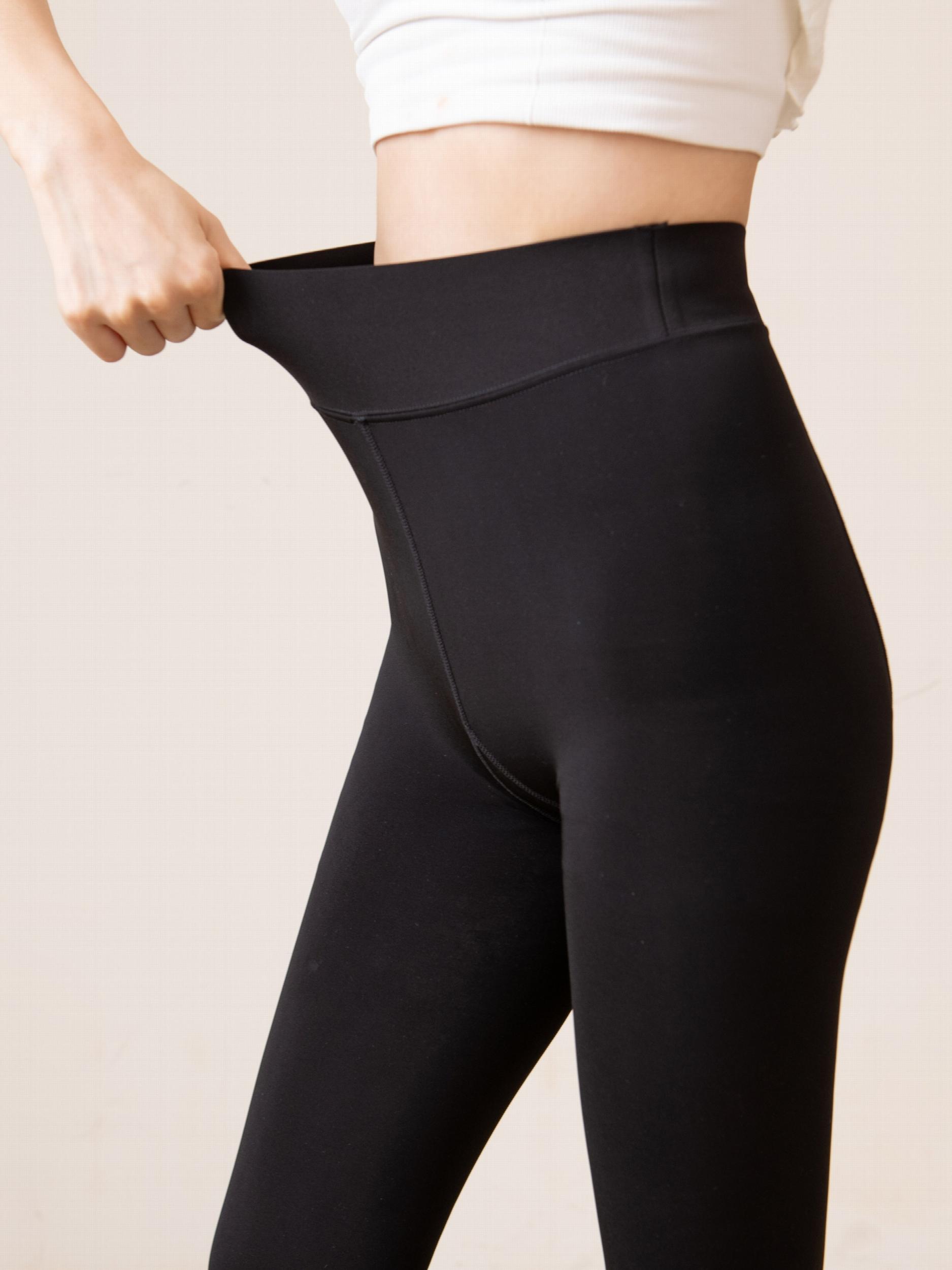 High Waist Thermal Pants Slim Elastic Tights Soft & Comfy