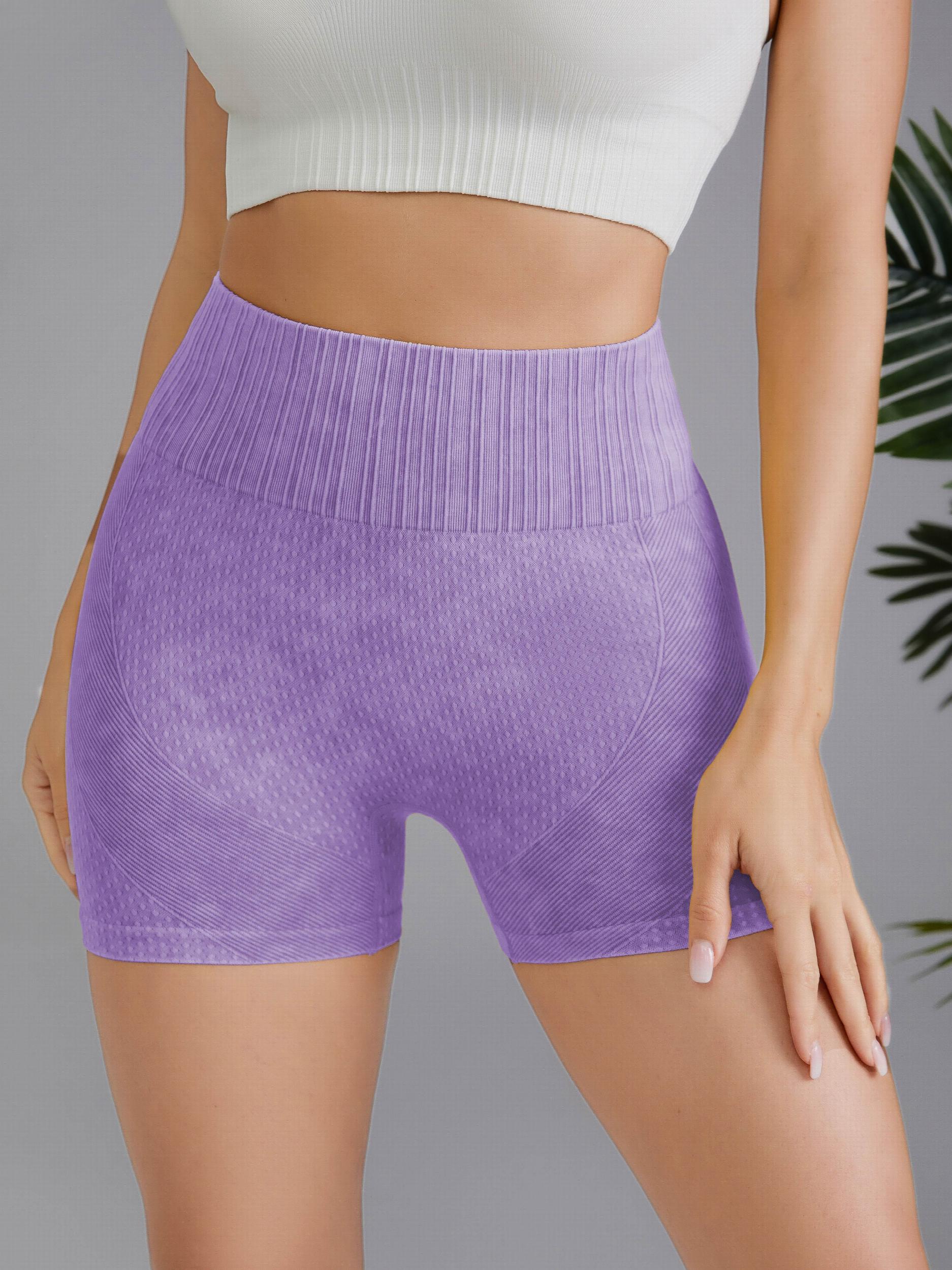 Women's High Waist Running & Yoga Shorts