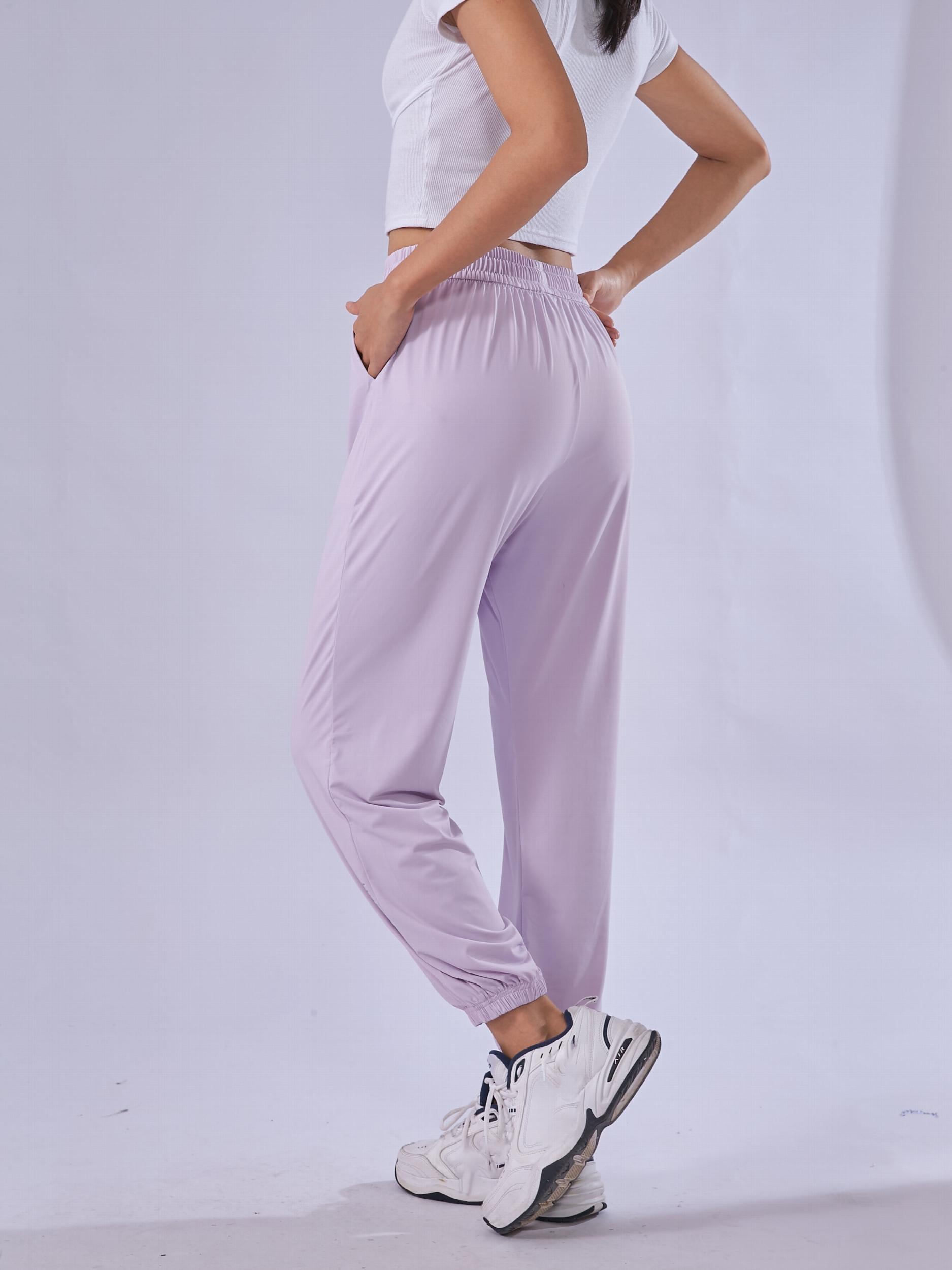 Women's UPF50 Drawstring Sports Pants Moisture Wicking Activewear