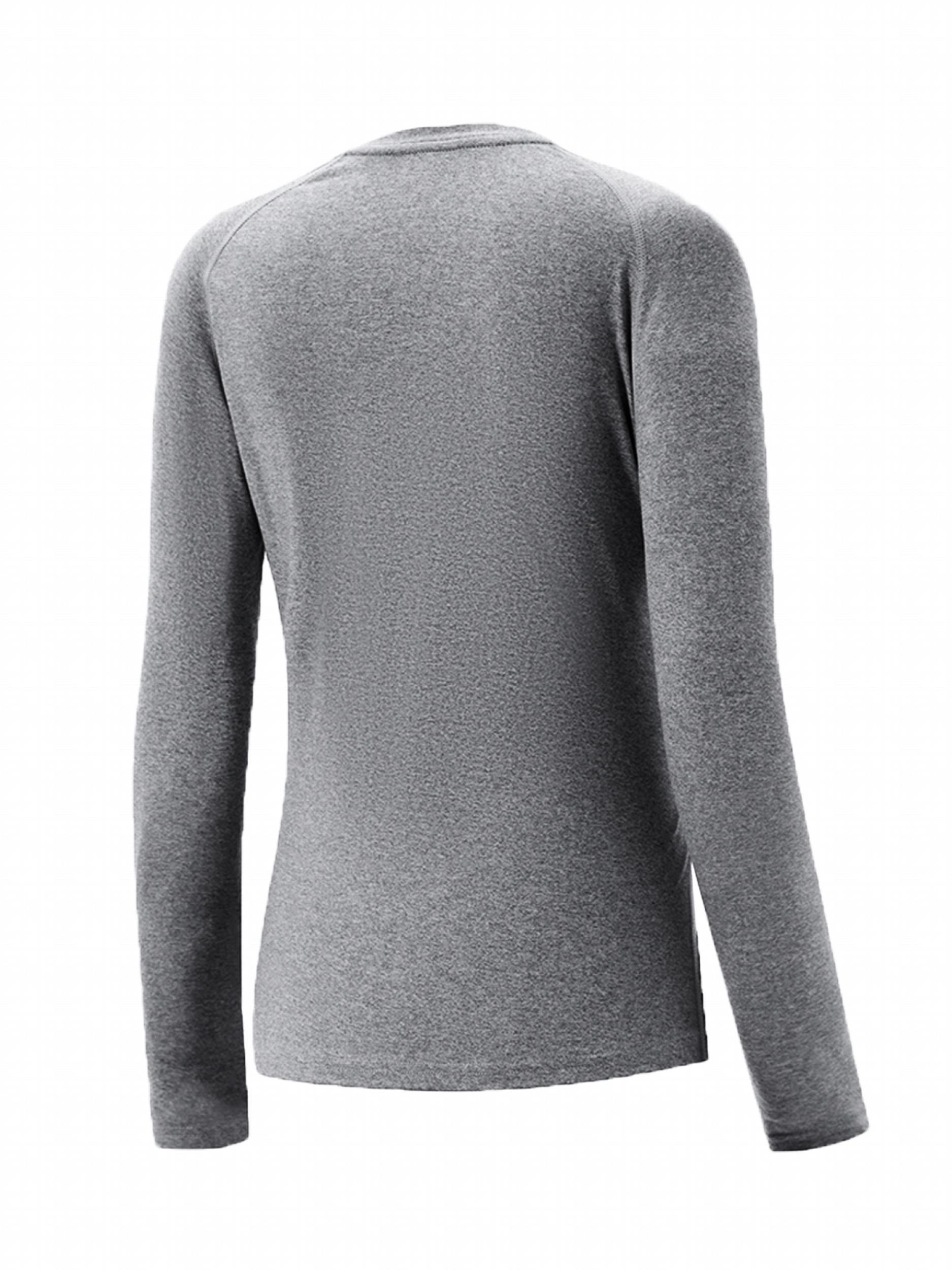 2pcs Thermal Suits: Long Sleeve Top & Base Layer Leggings for Winter Skiing