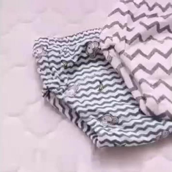 2pcs Reusable Cotton Cloth Diapers Training Pants - Potty Training