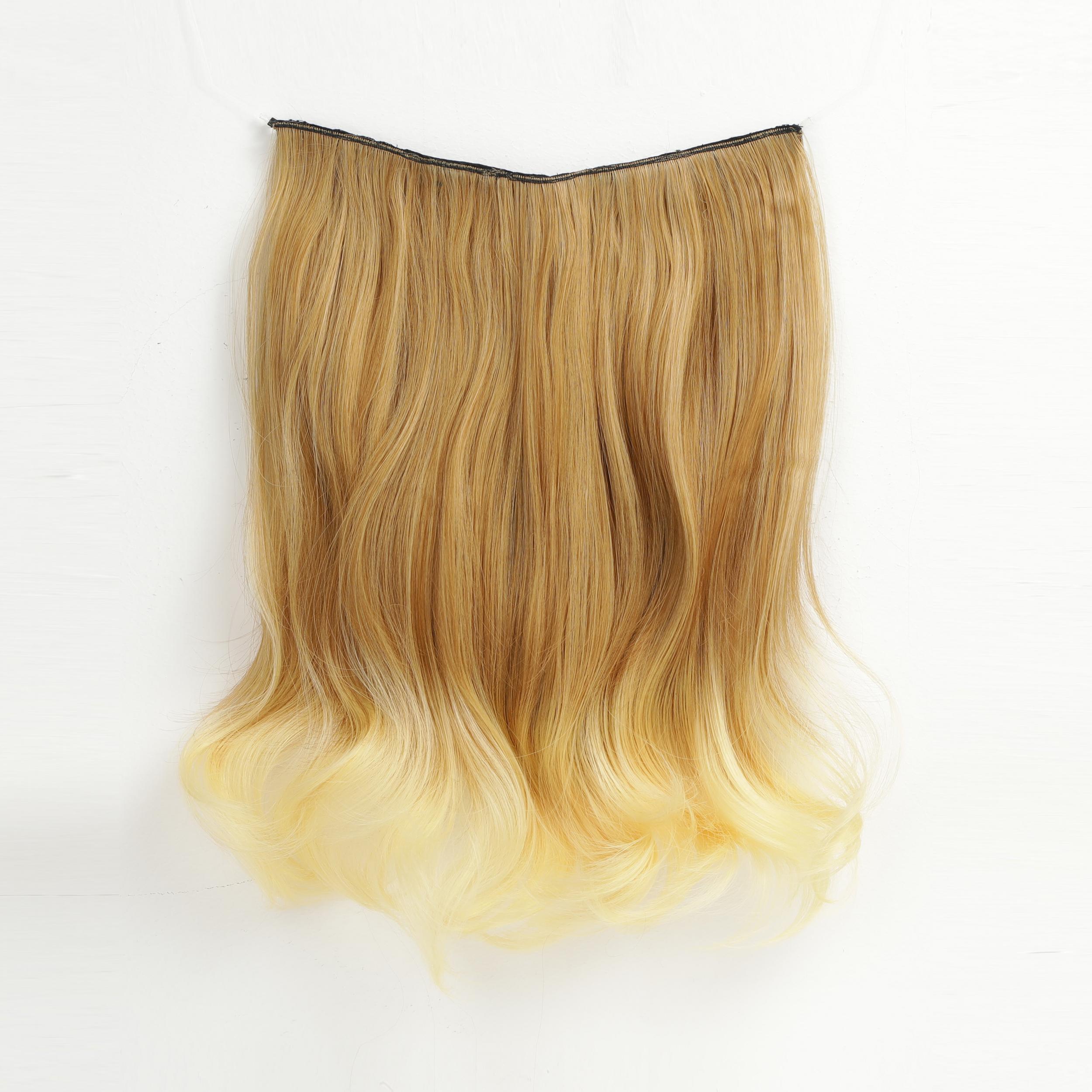 Curly Synthetic Hair Extensions for Daily Use