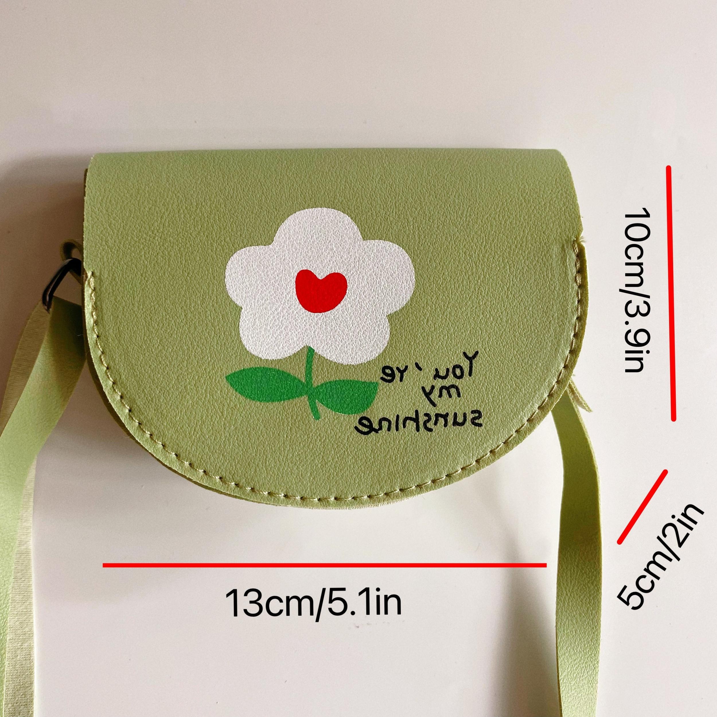 Flower Pattern PU Leather Multifunctional Purse For Coin Key Phone
