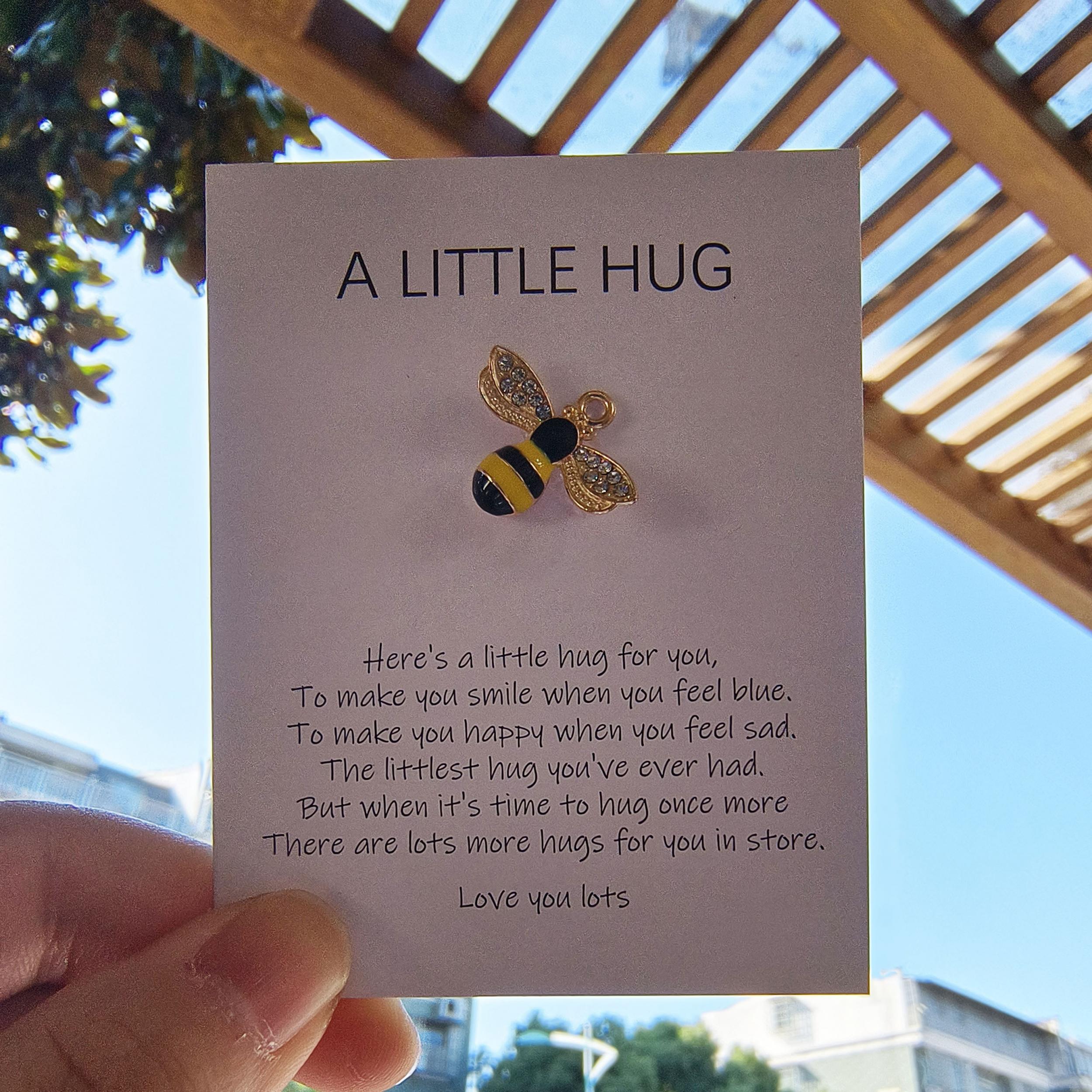 Bee Happy Pocket Hug Positivity Encouragement Gift