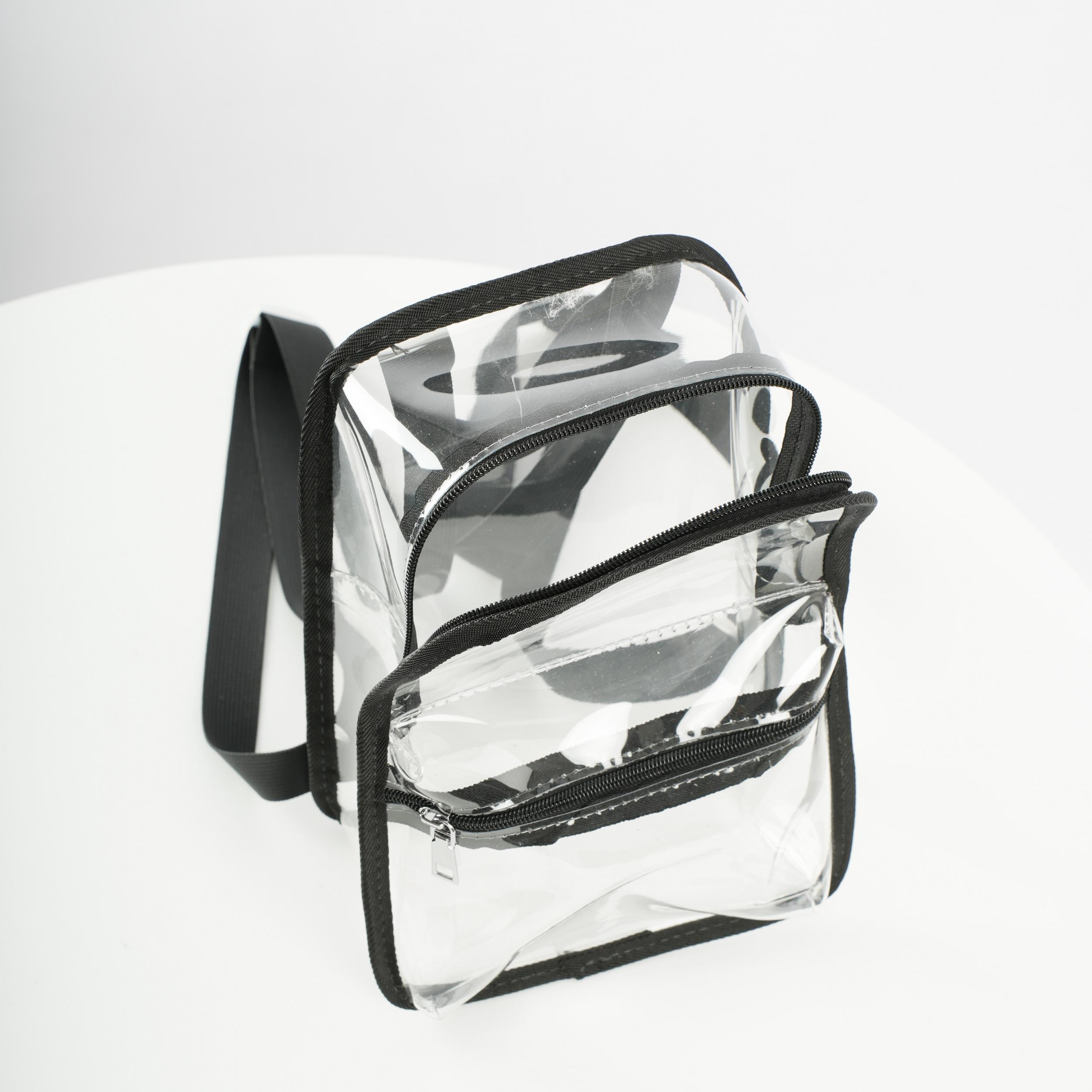Clear PVC Backpack Waterproof School Bag Daypack Travel Concert