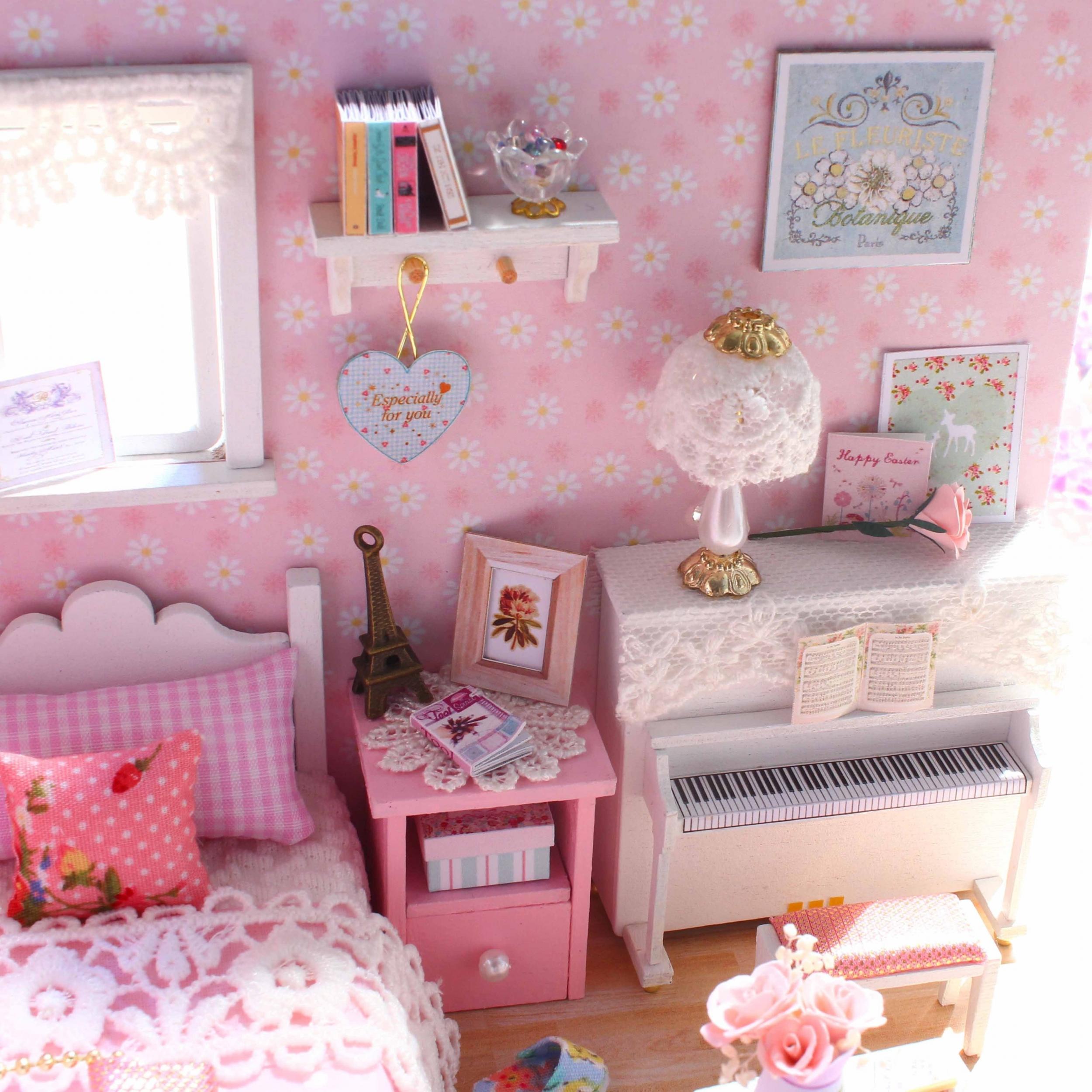 3D Princess Small House Jigsaw Puzzle Educational Toy for Girls
