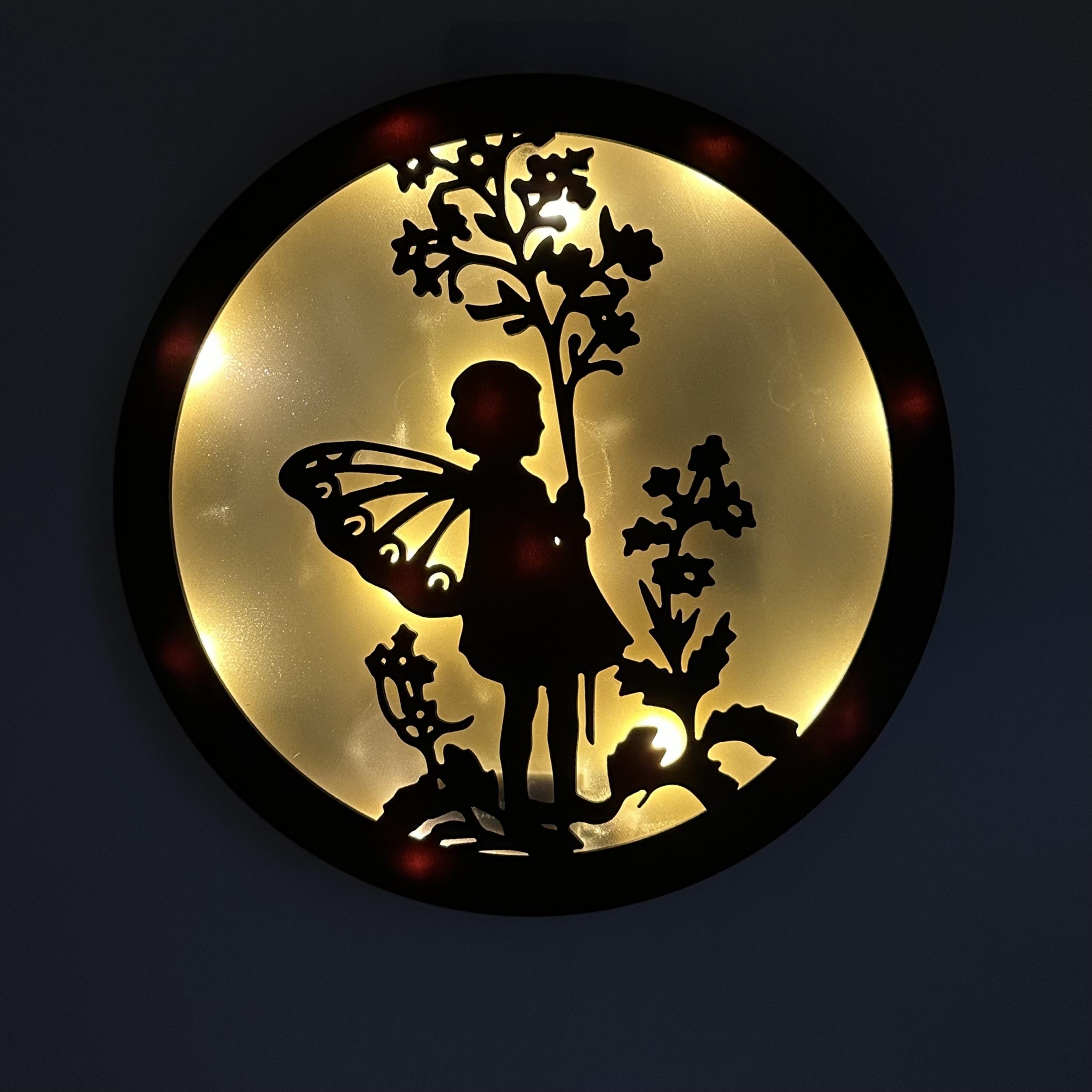 LED Light Carving Creative Fairy Tale Shape Light