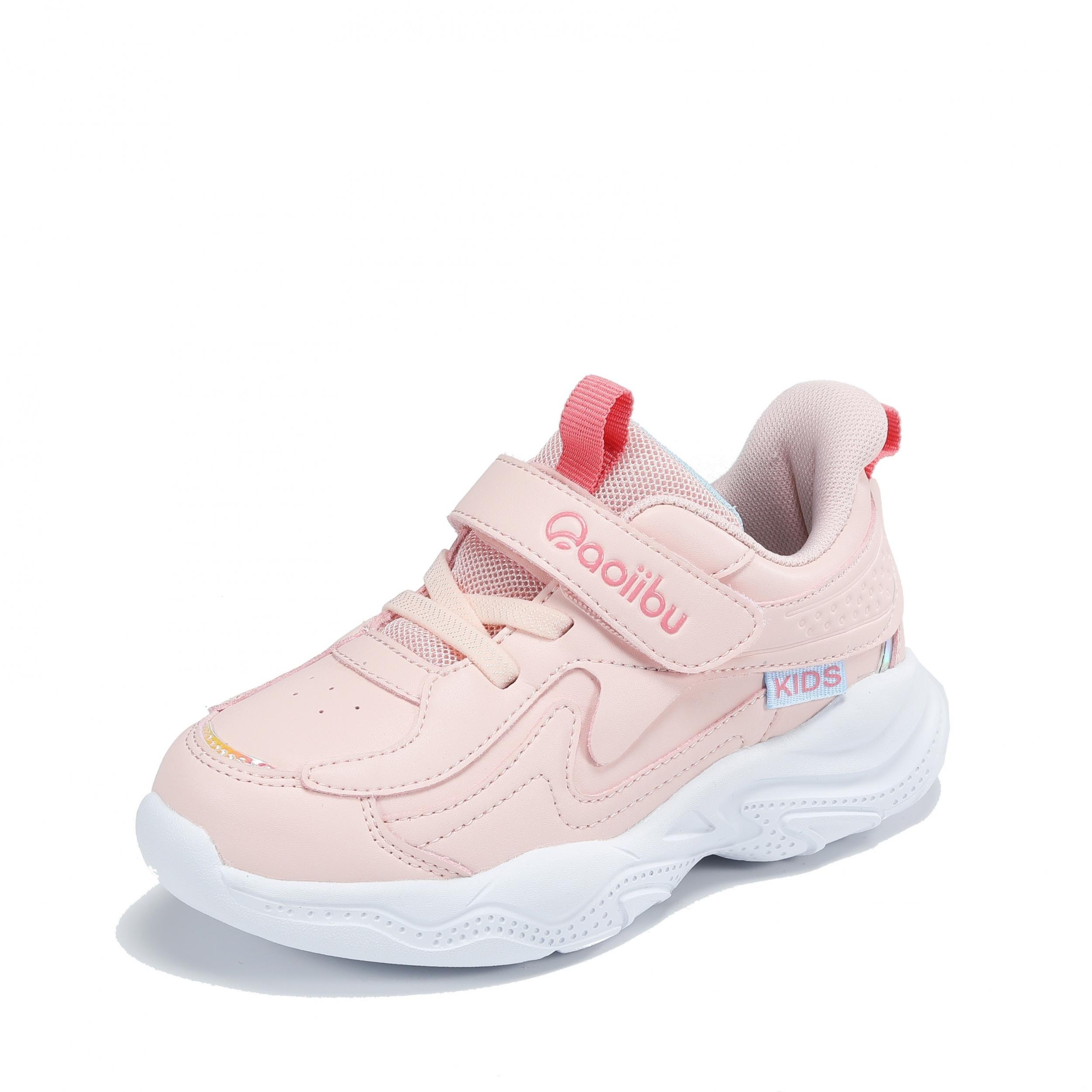 Boys Hook & Loop Sport Shoes Lightweight Casual Sneakers