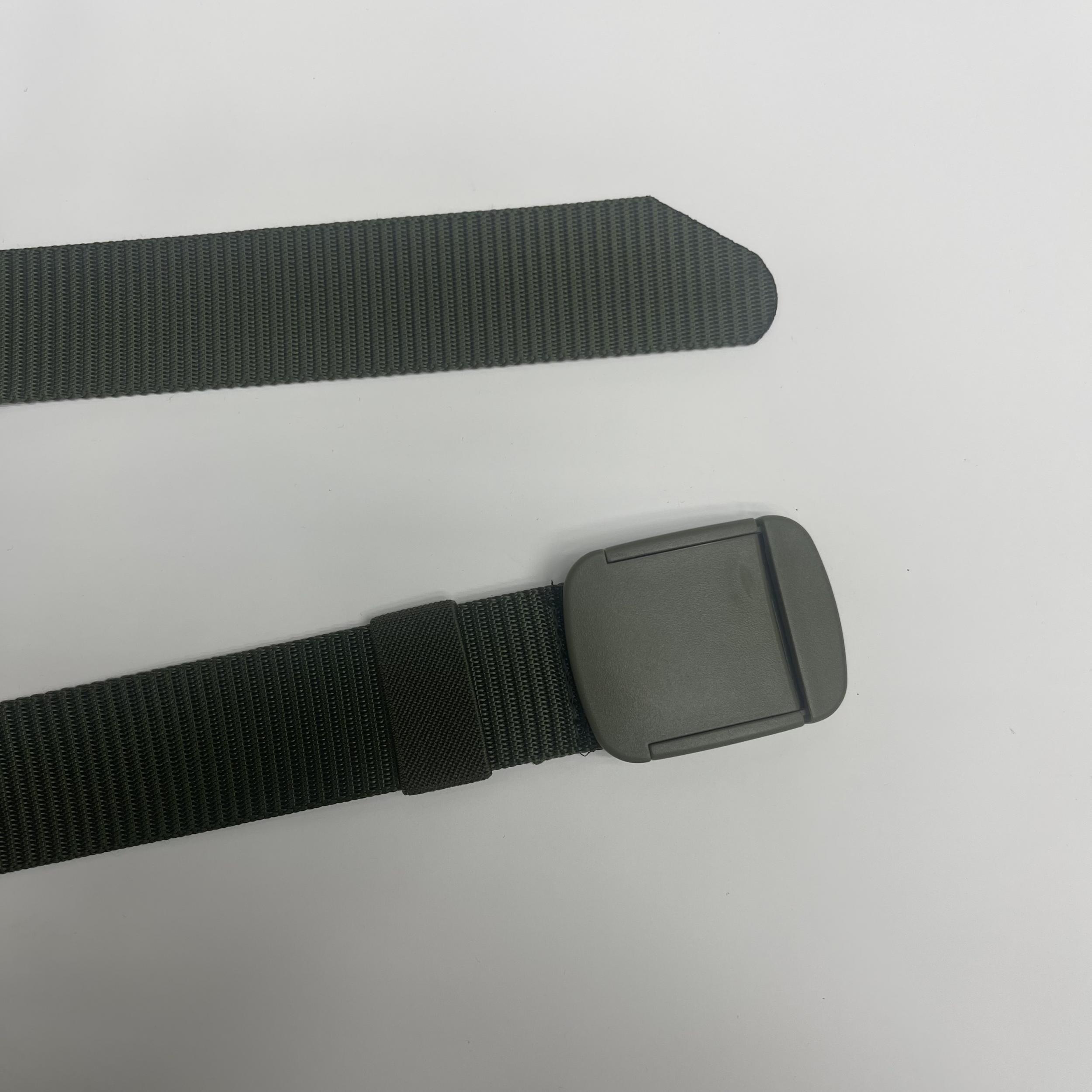 Outdoor Military Belt with Plastic Buckle