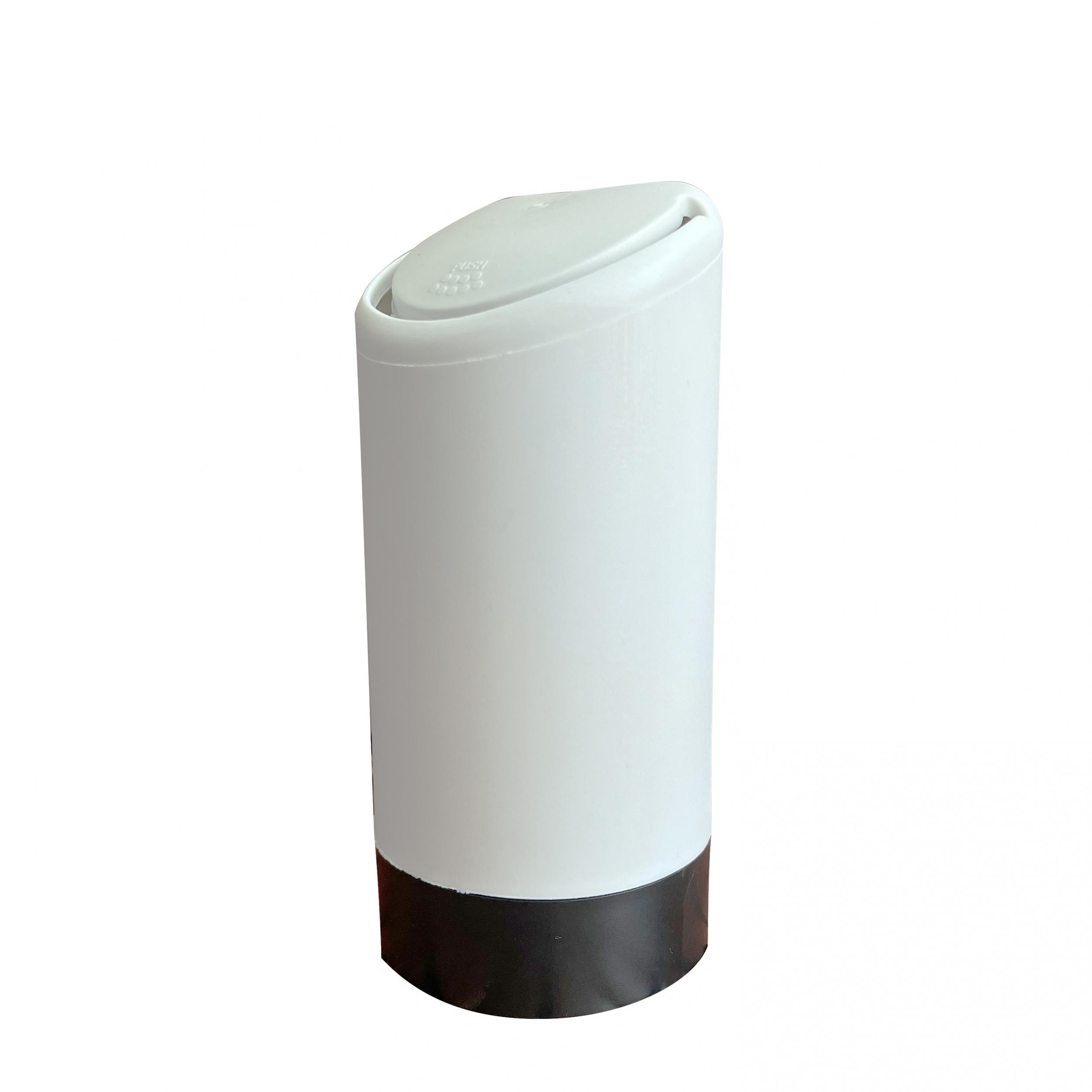 Mini Car Trash Can Silicone Garbage Bin Detachable Washing Car Trash Can