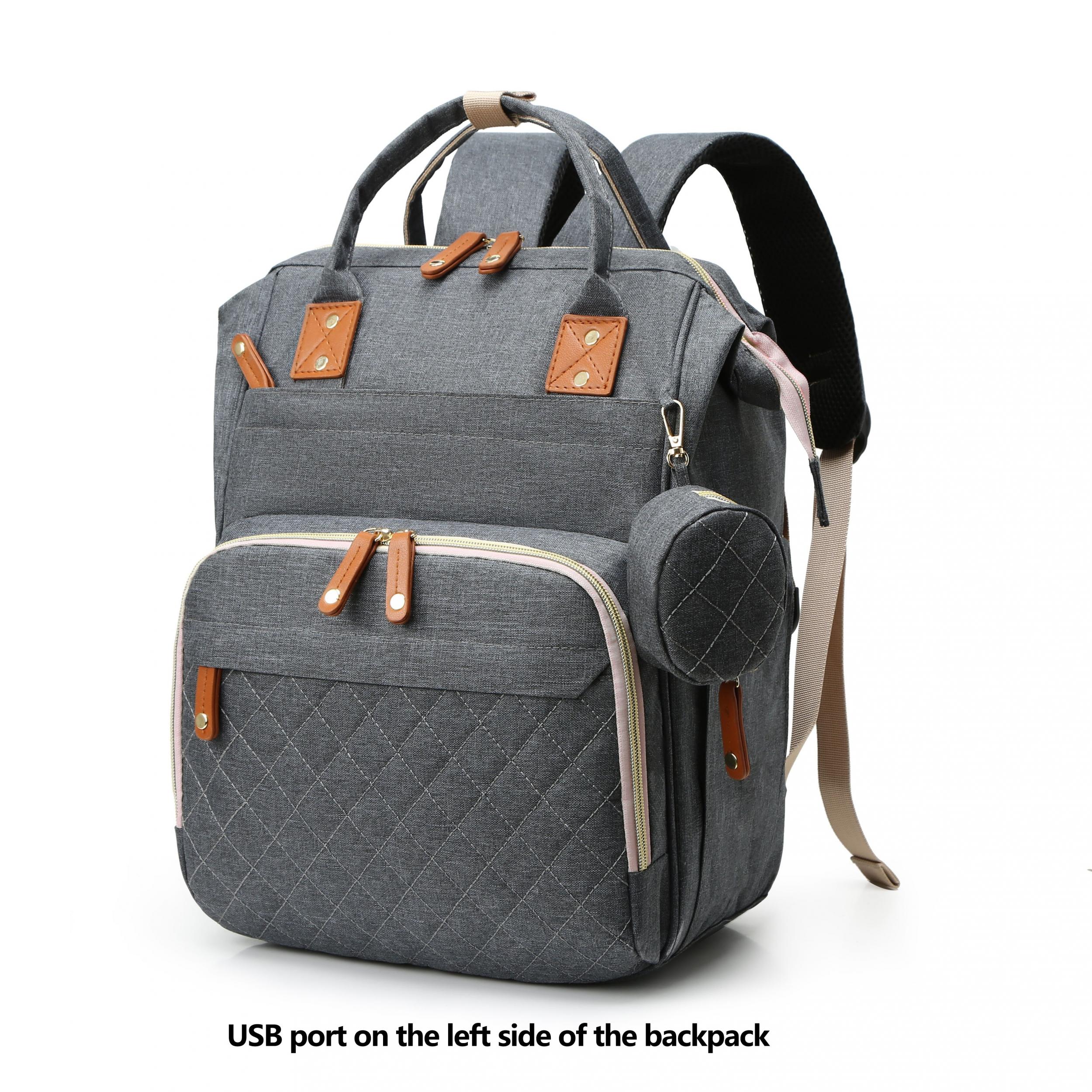 Diaper Bag Backpack Travel Baby Changing Waterproof Stylish