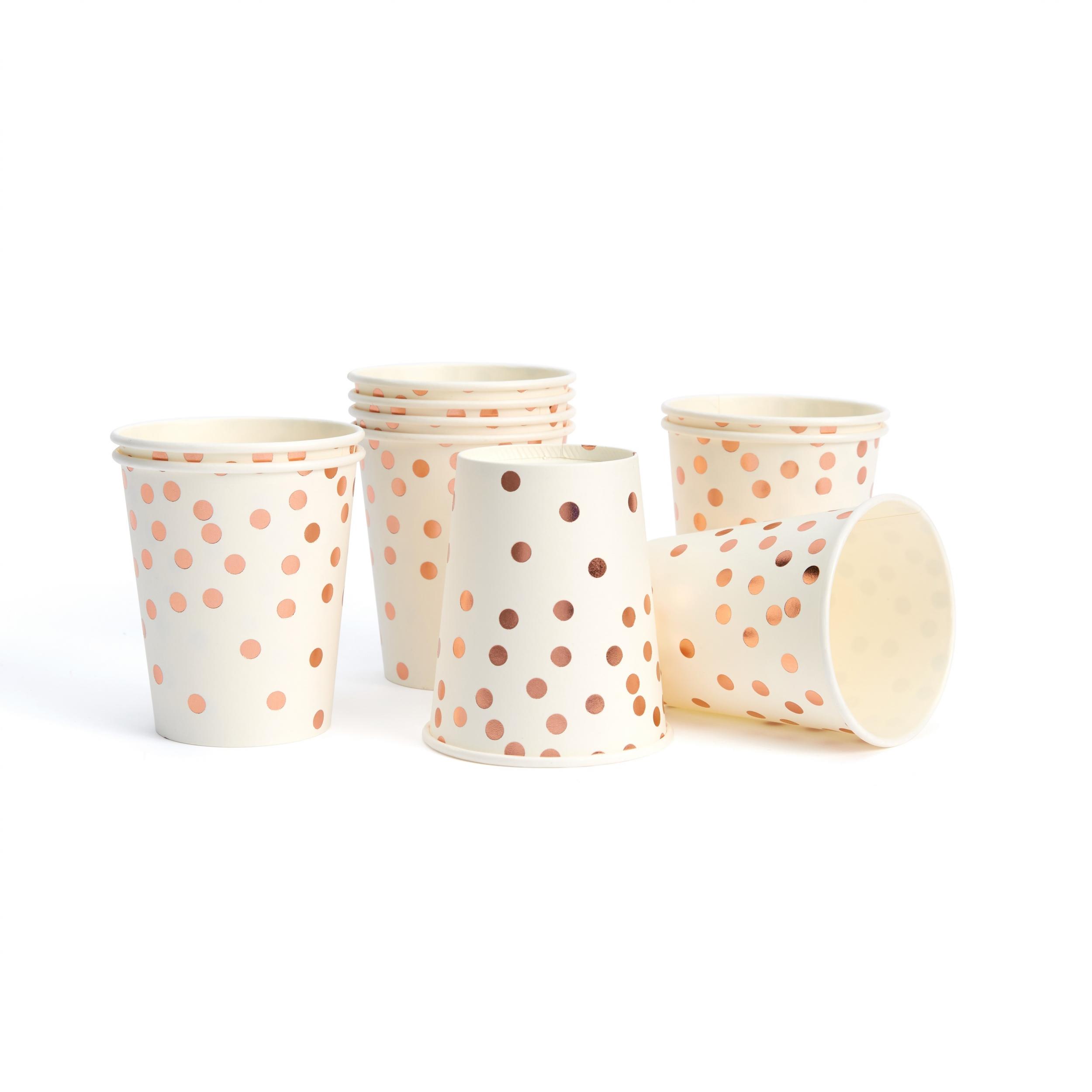Disposable Party Dinnerware Set with Napkins Cups
