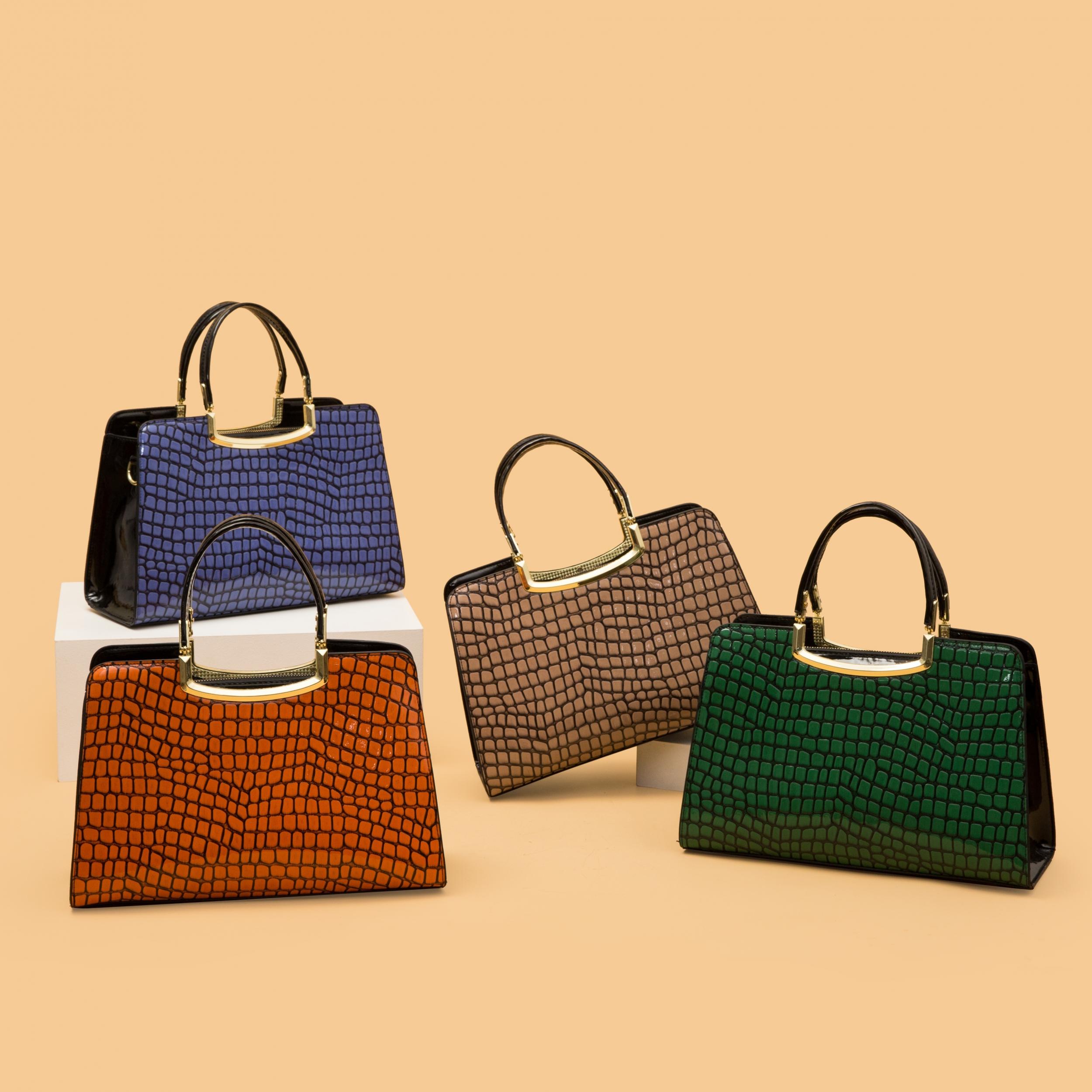 Stone Pattern Large Tote Bag PU Leather Shoulder Bag