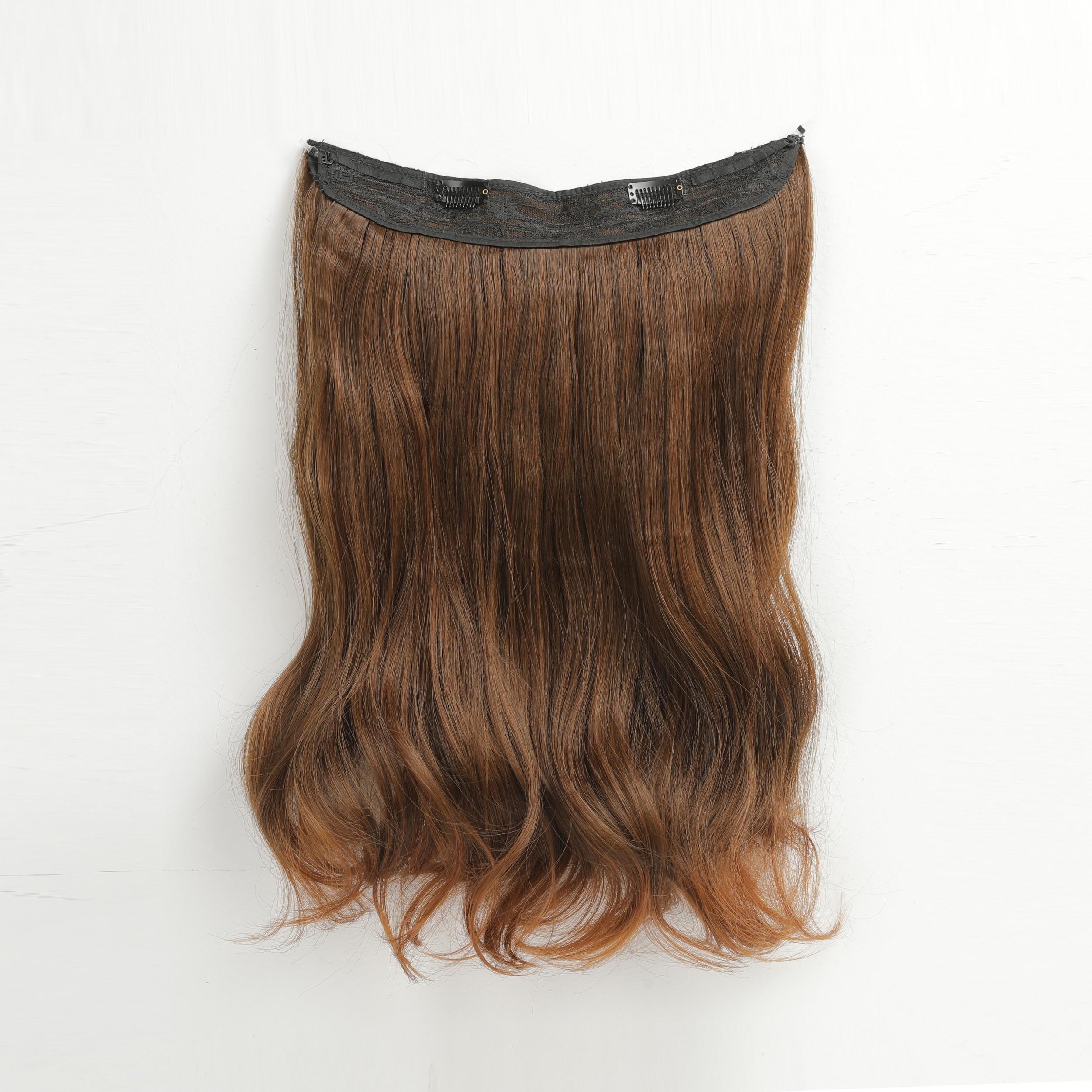 Curly Synthetic Hair Extensions for Daily Use