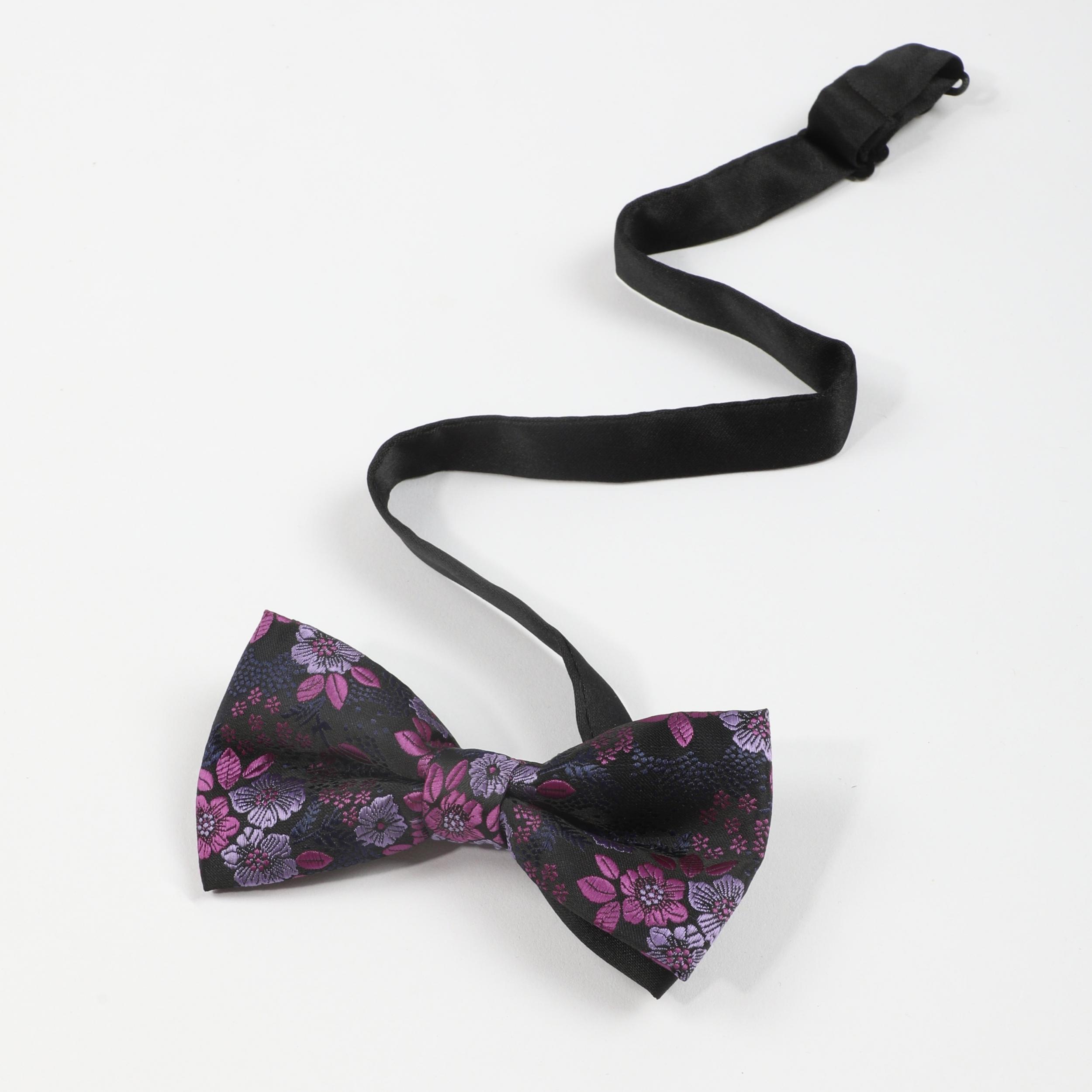 Men's Double Layer Bow Tie for Business Banquet Wedding Party