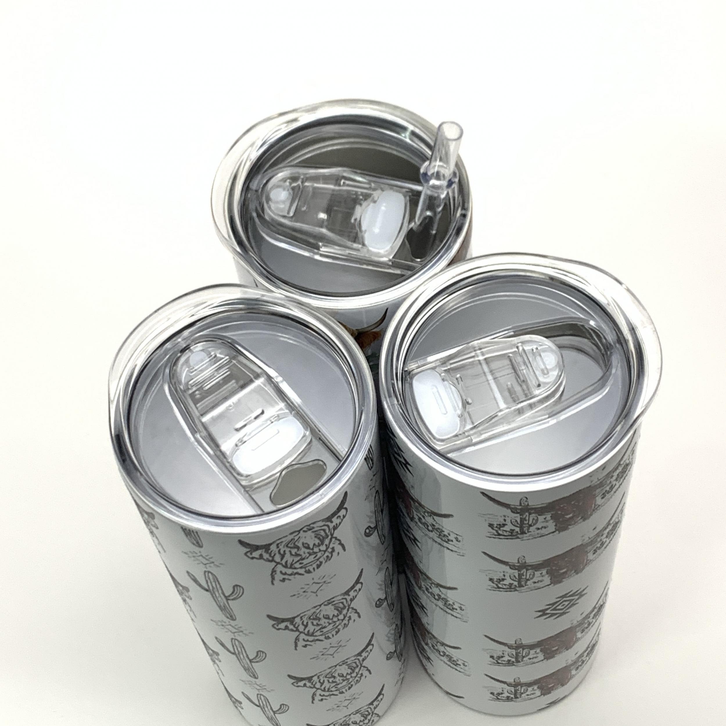 Cowboy Style Stainless Steel Water Bottle 590ml 20oz Leakproof Shatterproof Cup