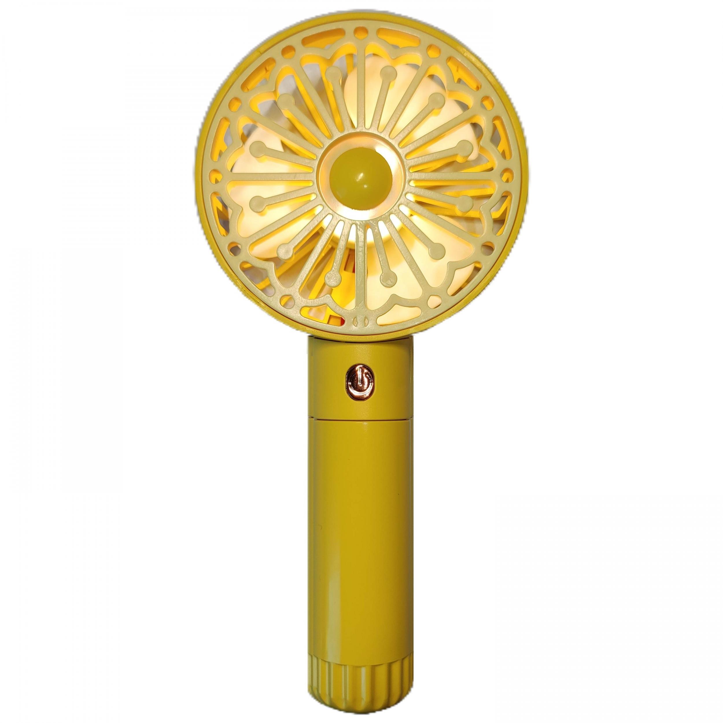 Portable USB Rechargeable Handheld Fan with Adjustable Speed