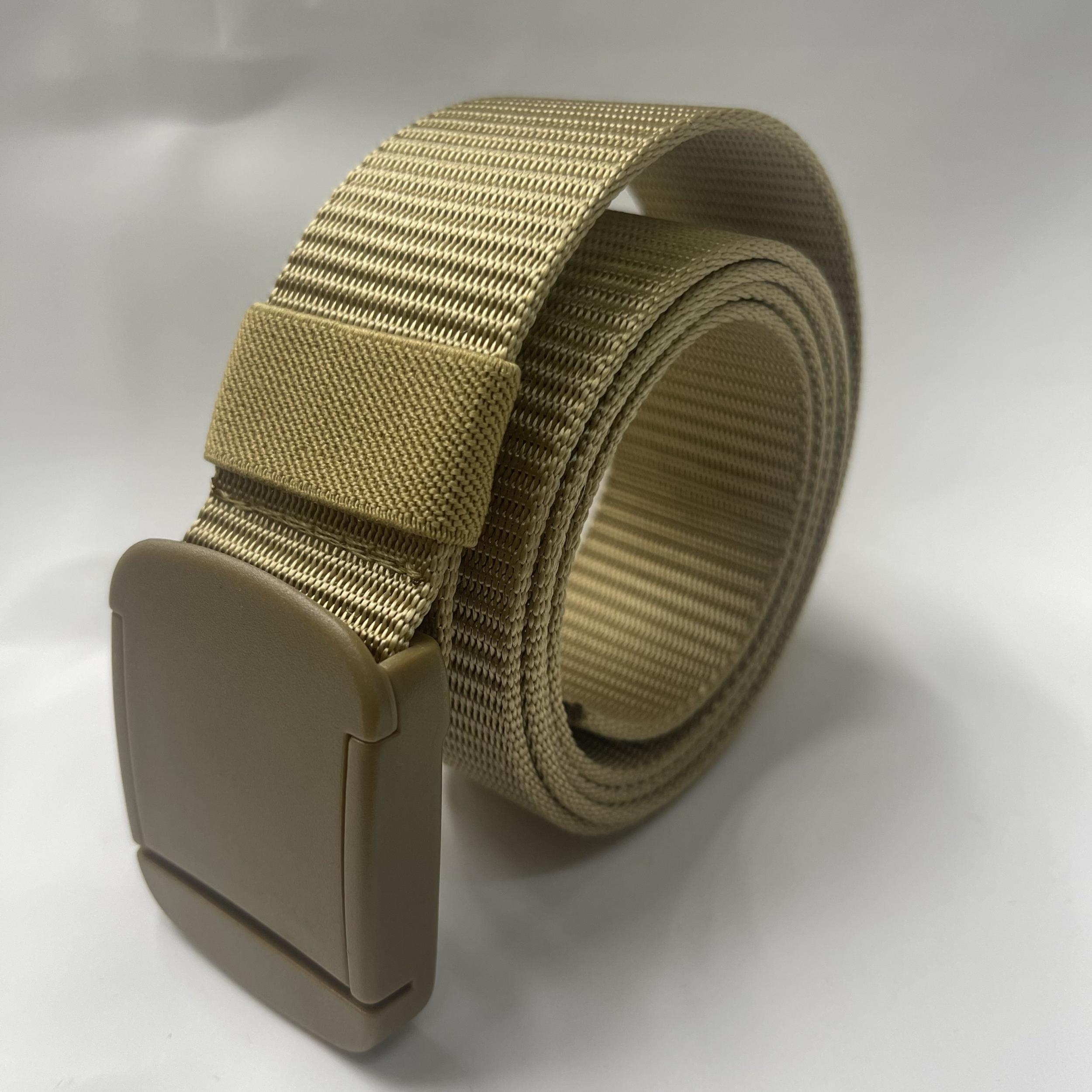 Outdoor Military Belt with Plastic Buckle