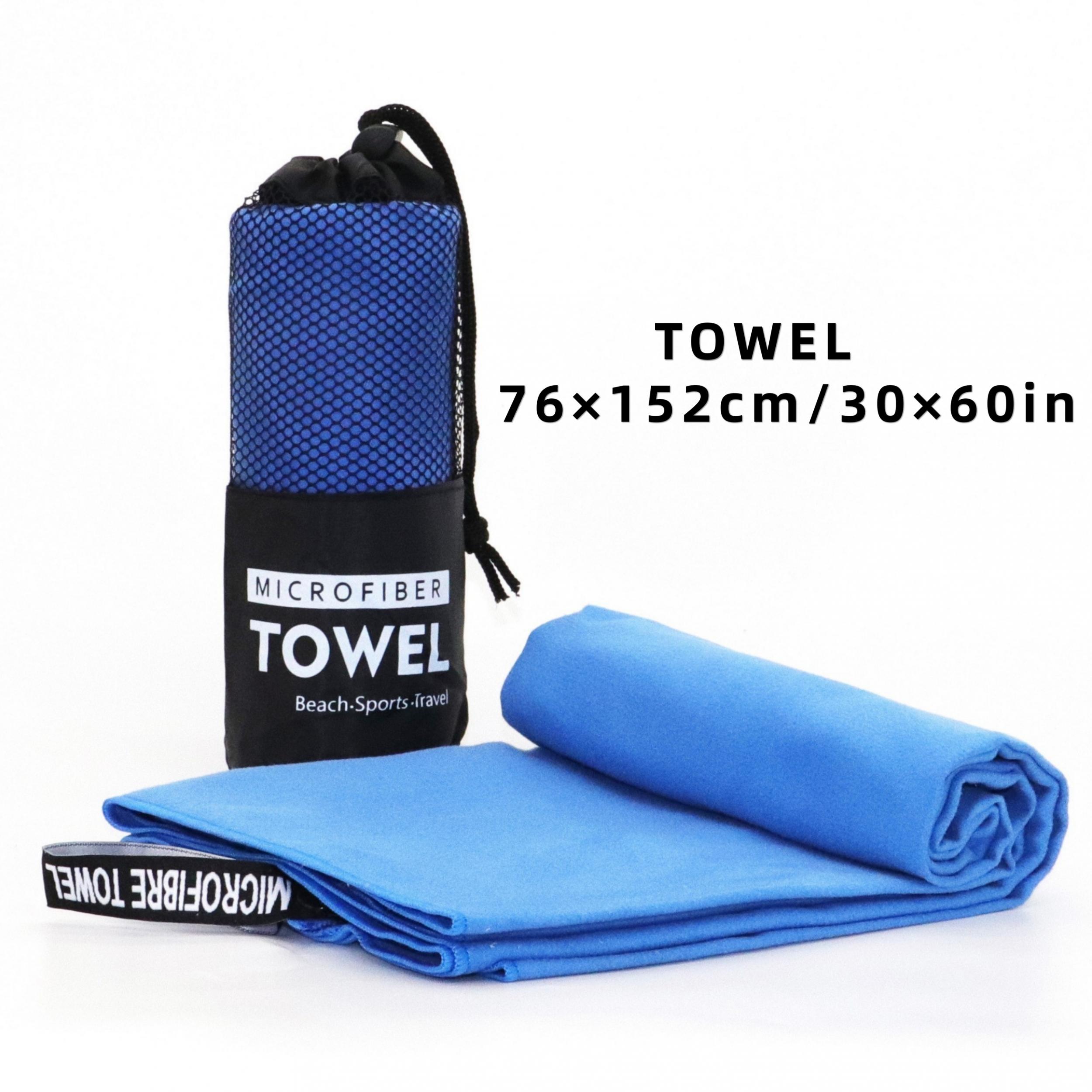 Microfiber Travel Towel for Camping Beach BackpackingHiking
