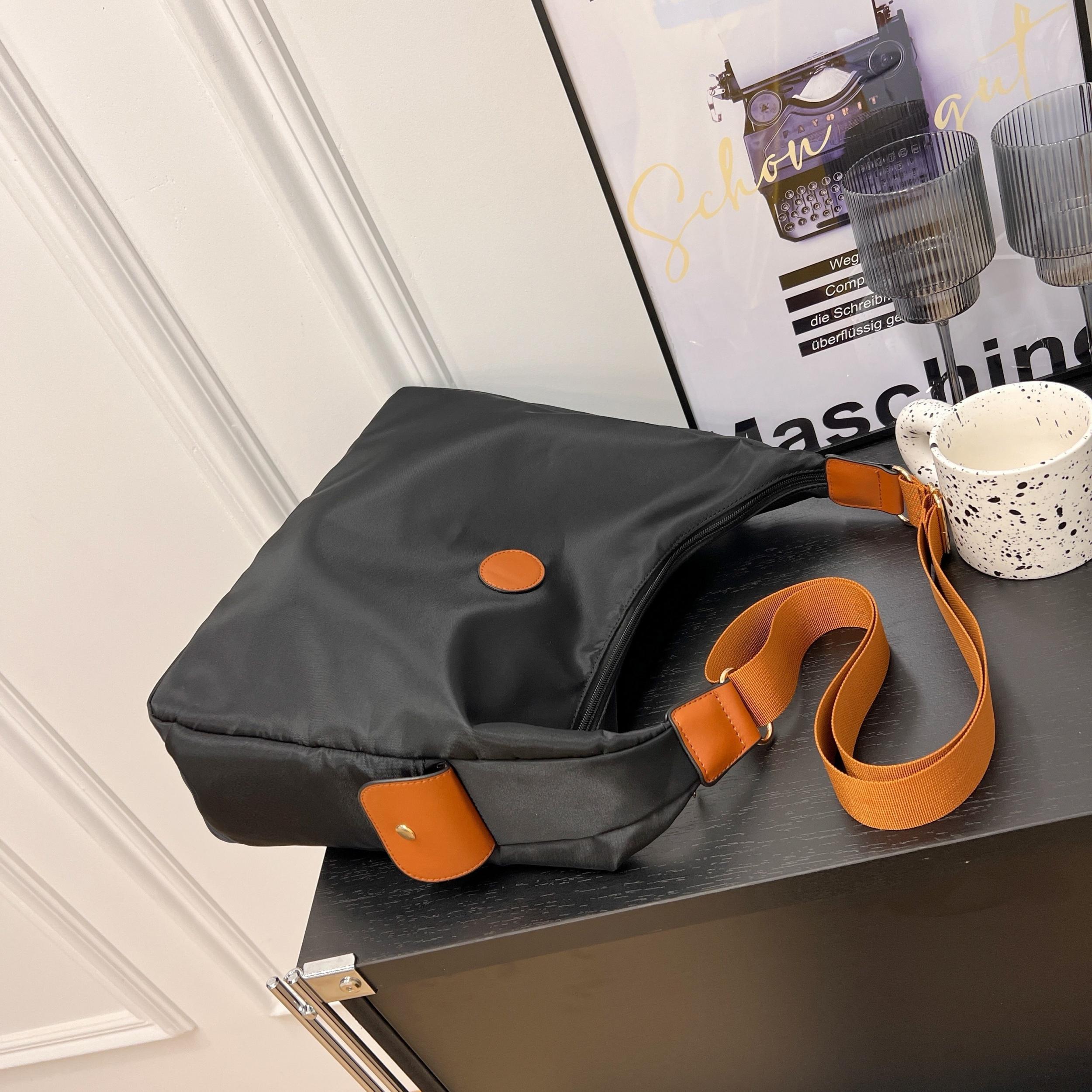 Vintage Hobo Bag Large Capacity Nylon Crossbody Women's Handbag