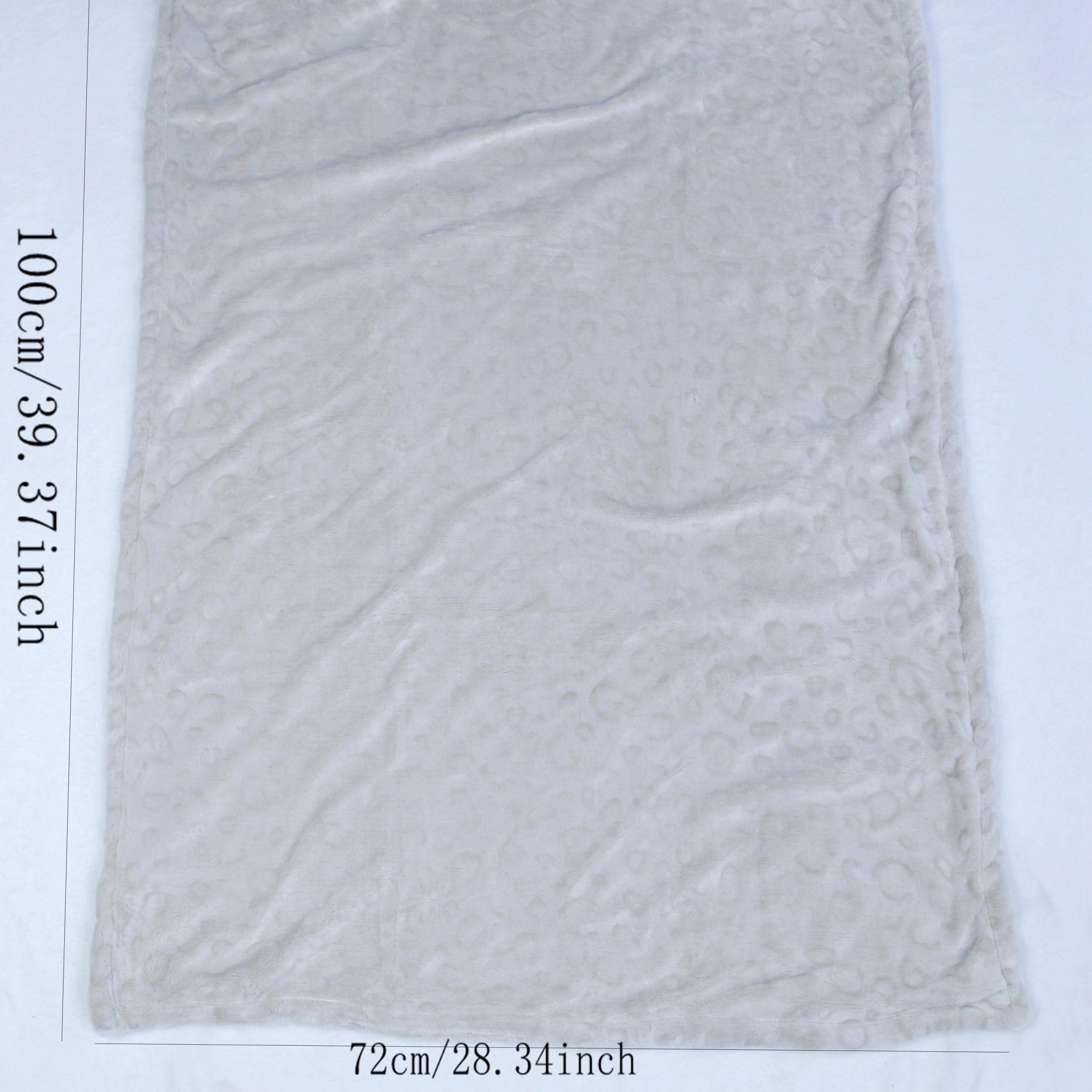 Double Layer Flannel Flower Baby Swaddle Blanket