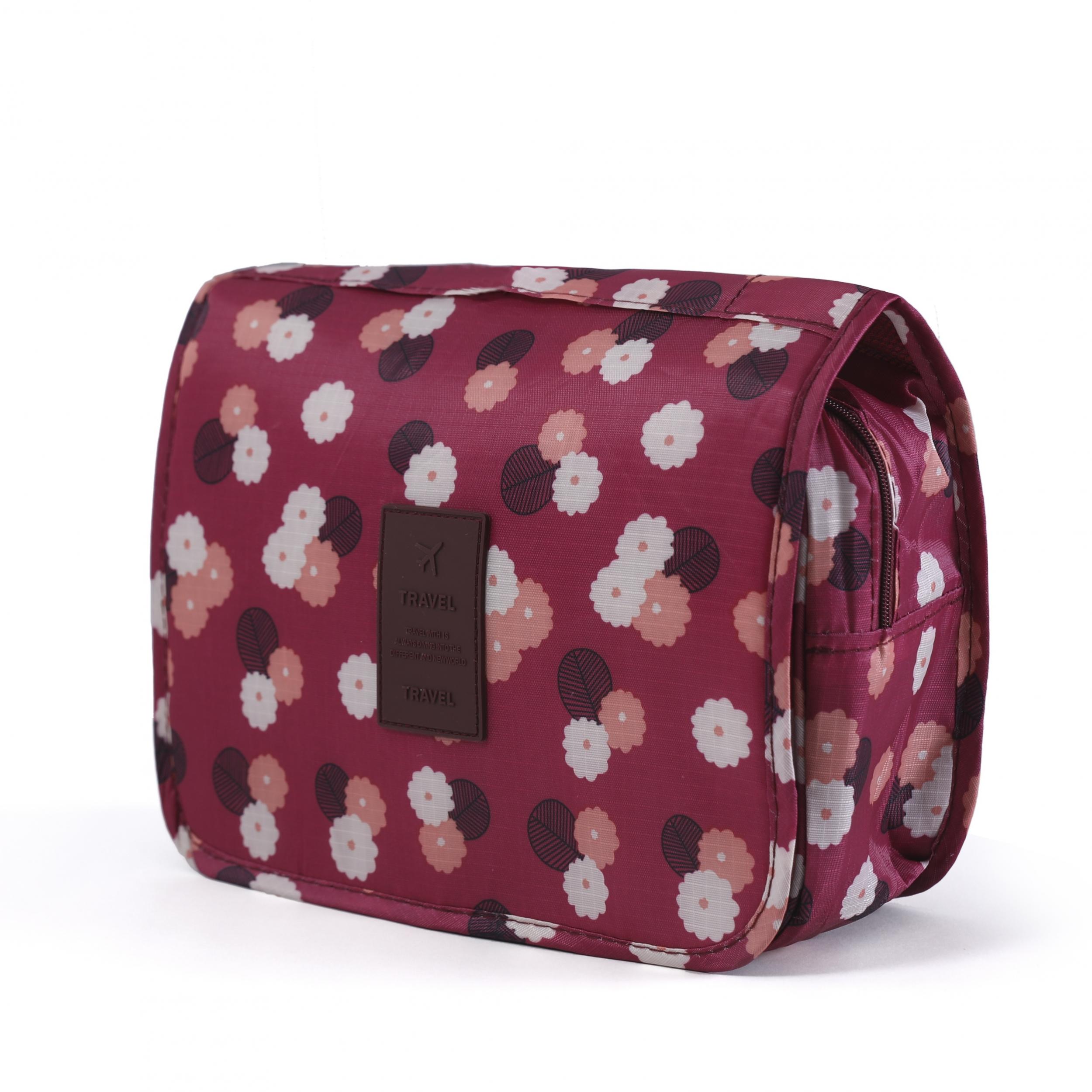 Portable Hanging Toiletry Bag with Hook Travel Storage Bag