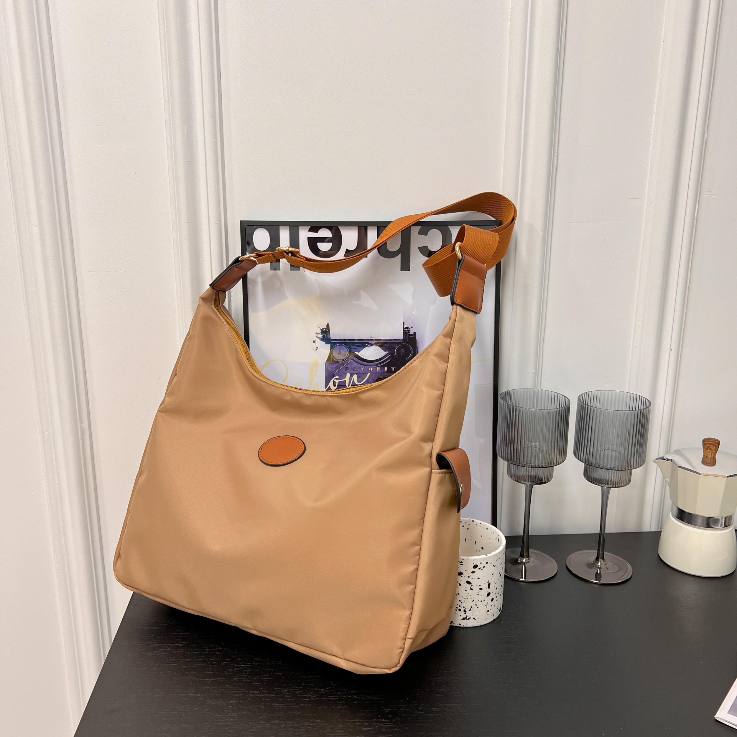 Vintage Hobo Bag Large Capacity Nylon Crossbody Women's Handbag