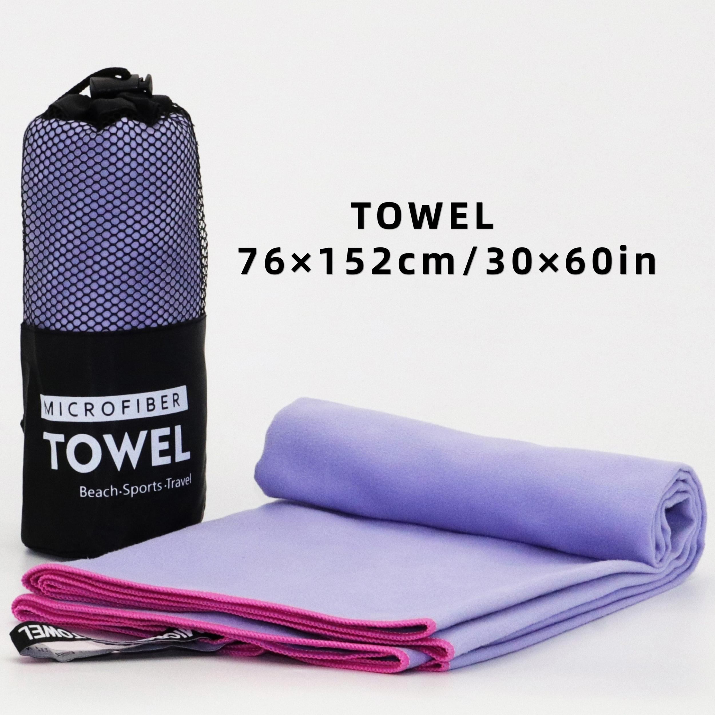 Microfiber Travel Towel for Camping Beach BackpackingHiking