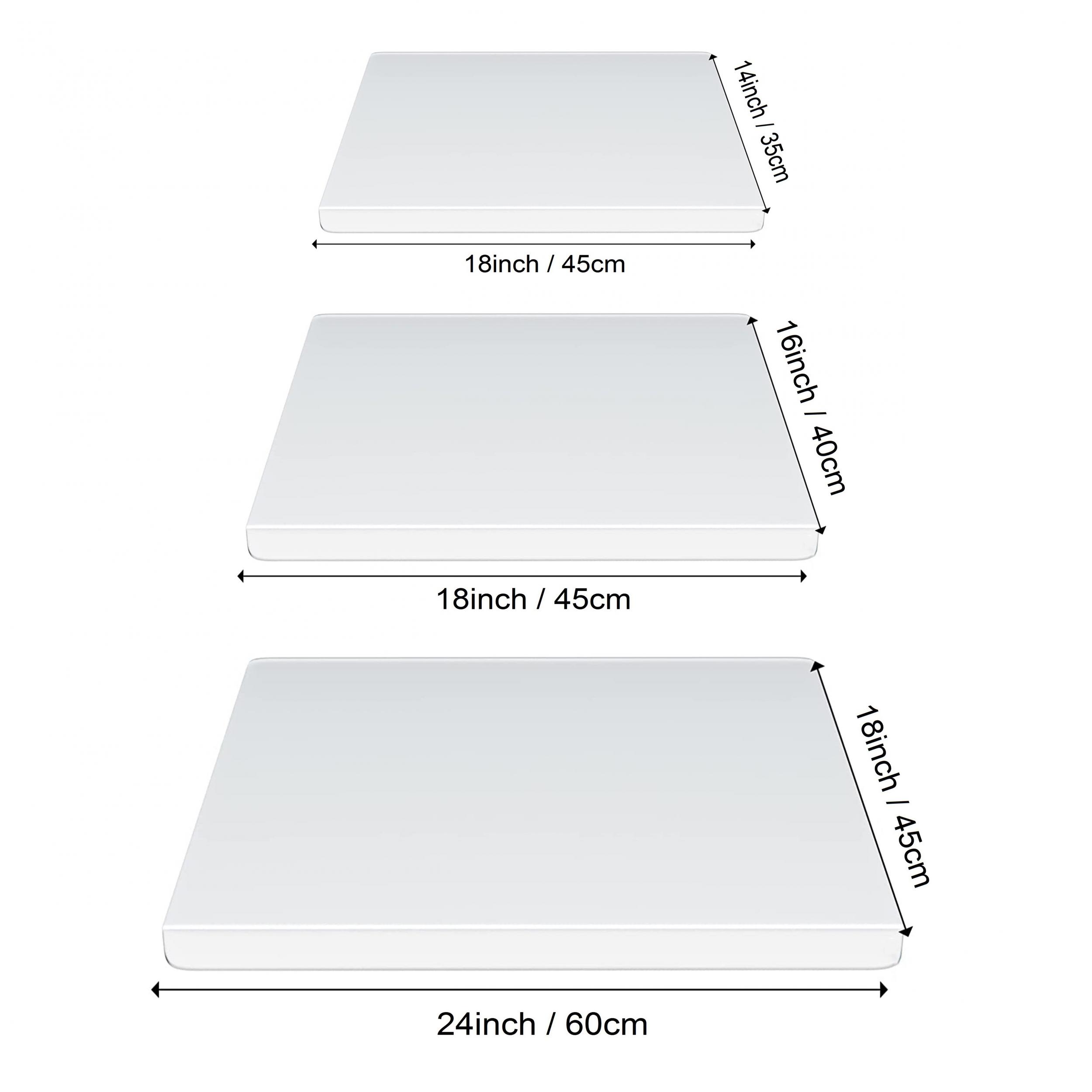 Acrylic Cutting Boards For Kitchen Counter Anti Slip Transparent Cutting Board