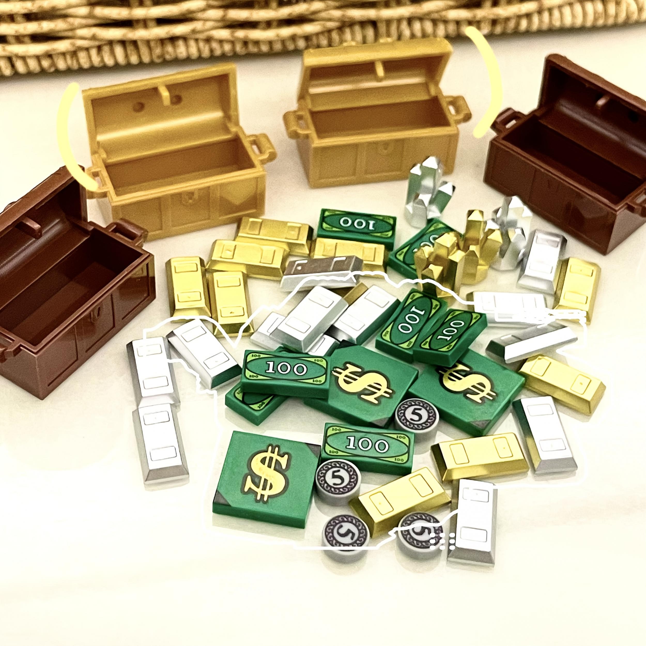 Money Pattern Building Blocks Set