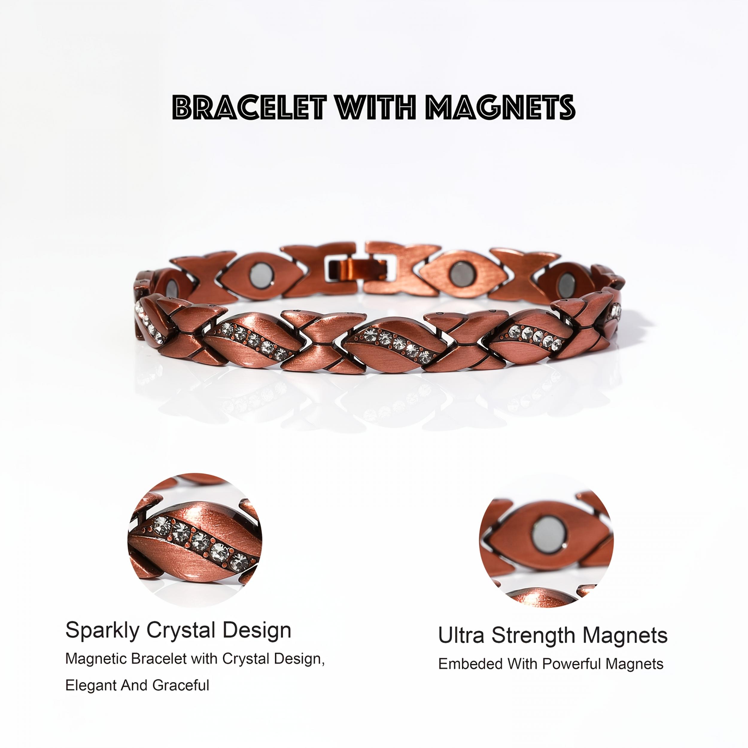 Hypoallergenic Magnetic Bracelet in Multiple Colors