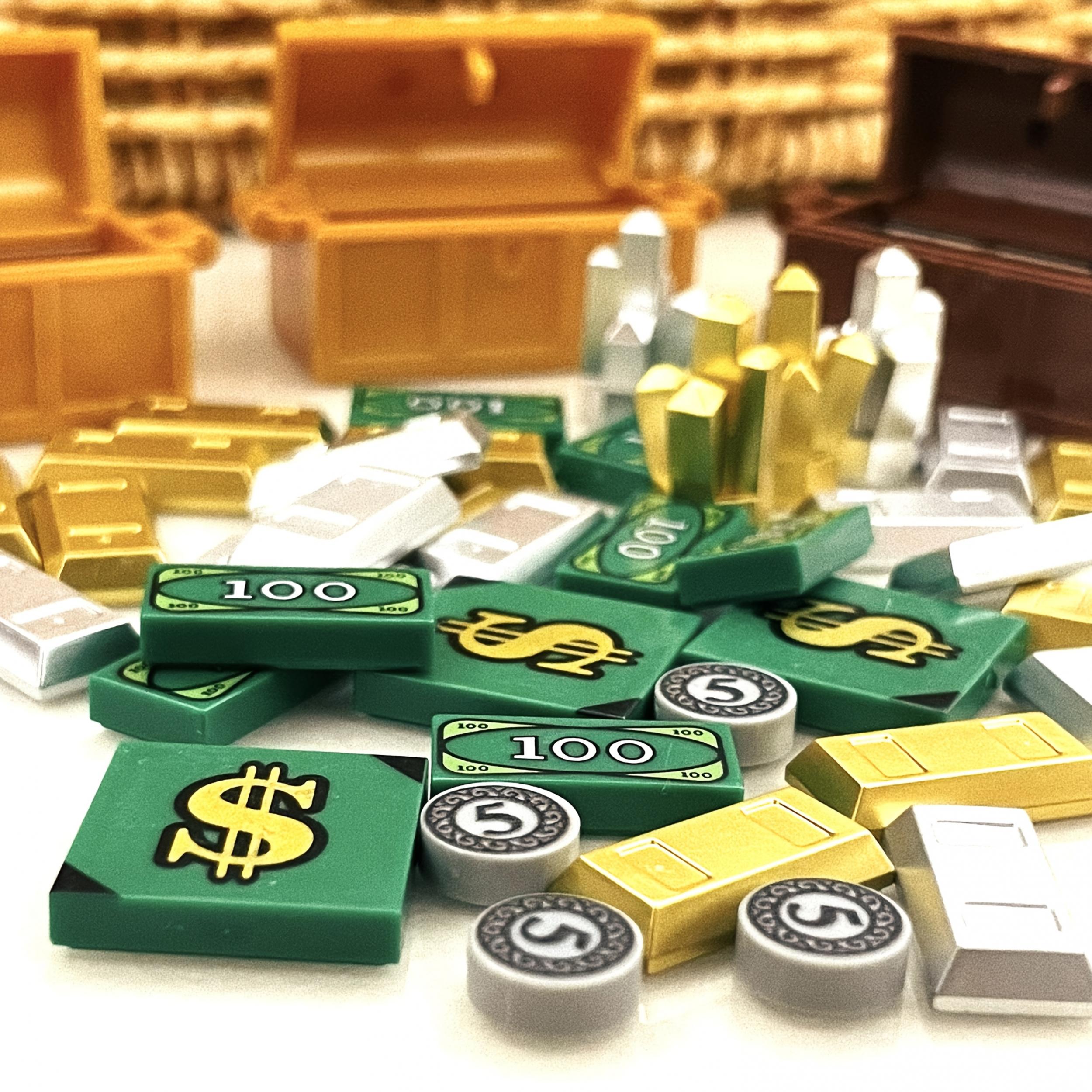 Money Pattern Building Blocks Set