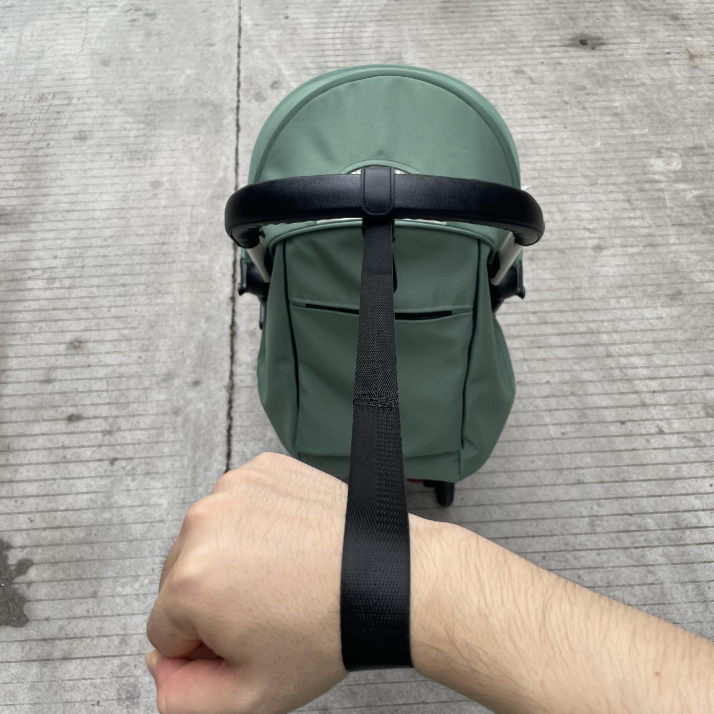 Function Leather Hook Wrist Strap for Strollers