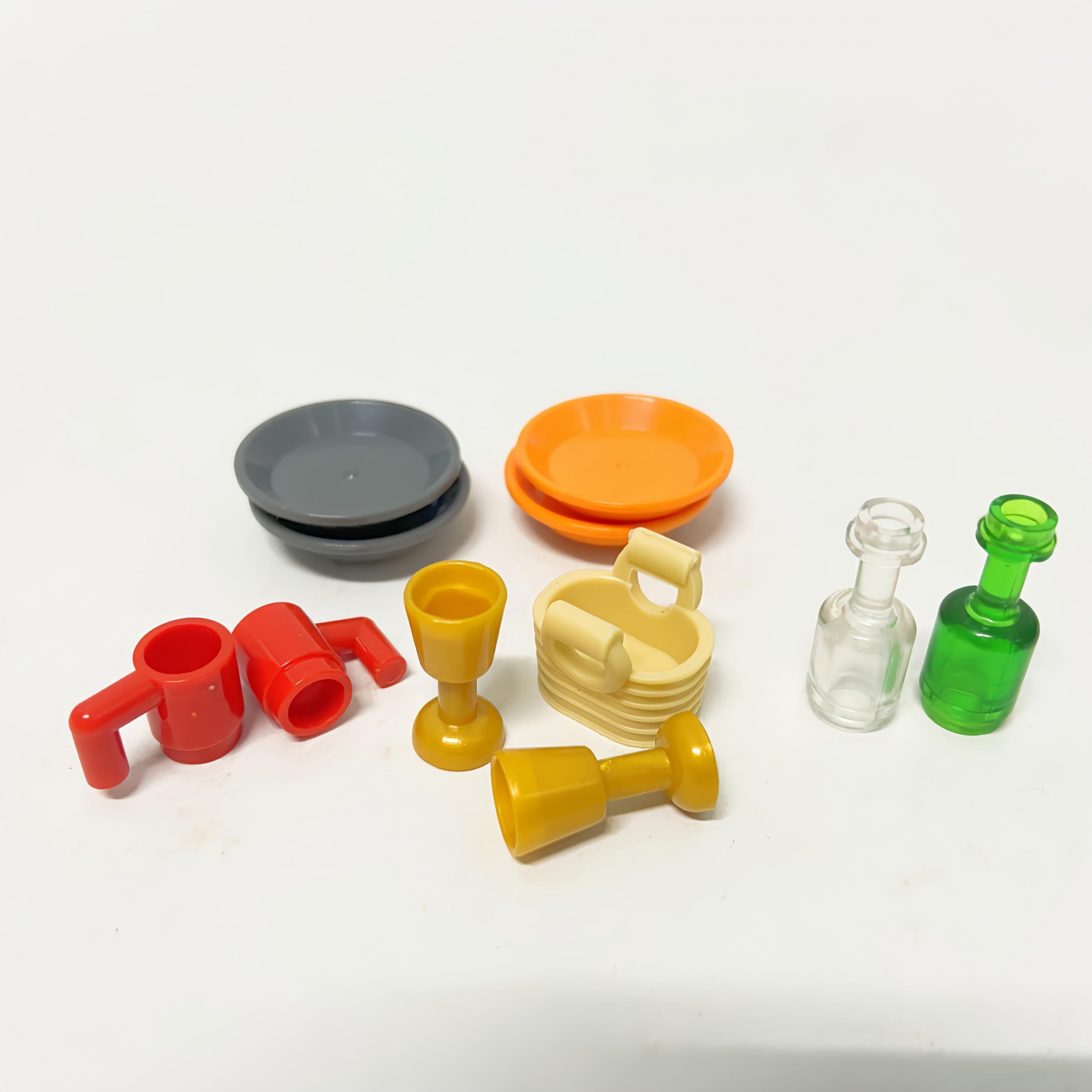 DIY Kitchenwares Building Blocks Cups Bottles Buckets Gift