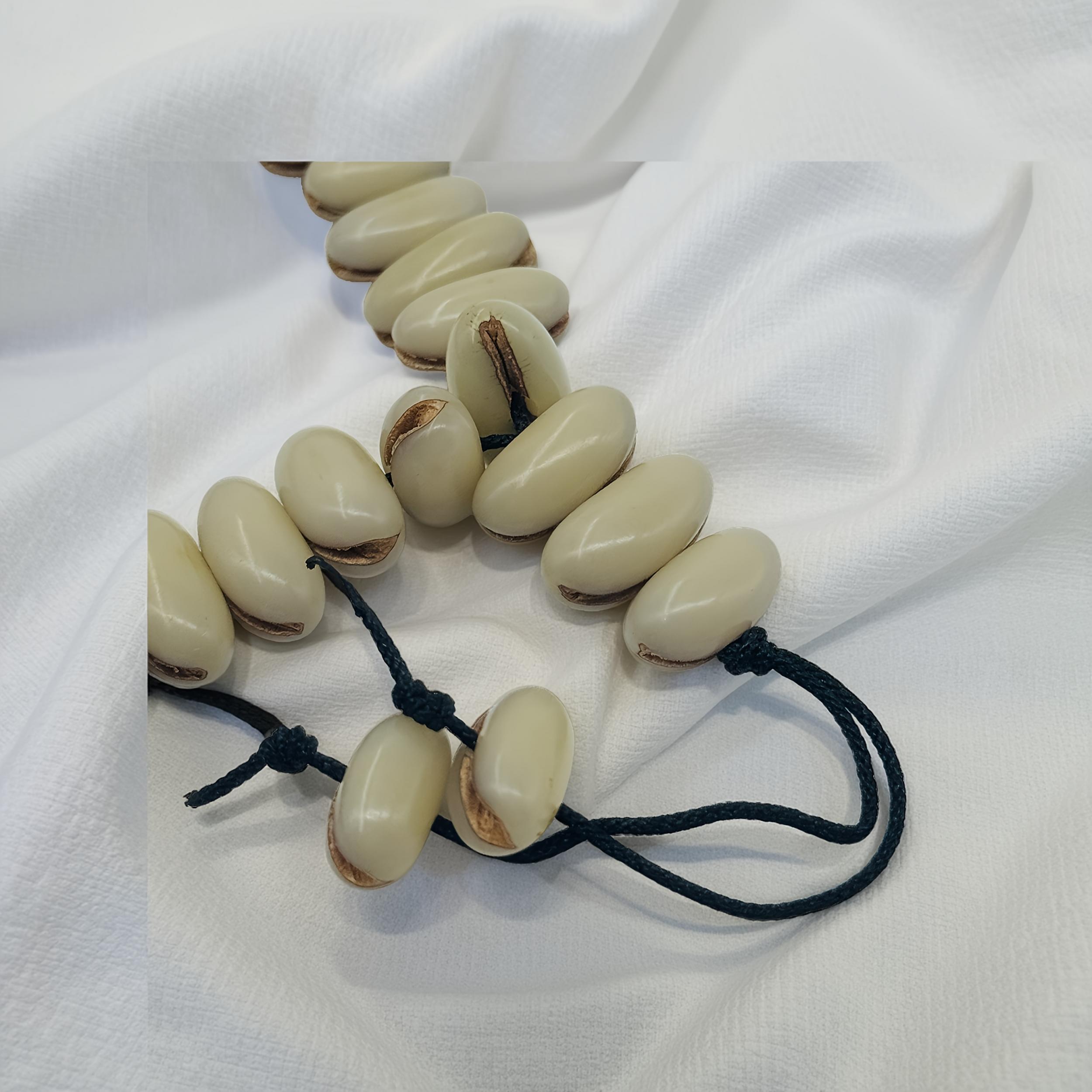 Red Date Seed Tahsiha Prayer Beads with Tassel