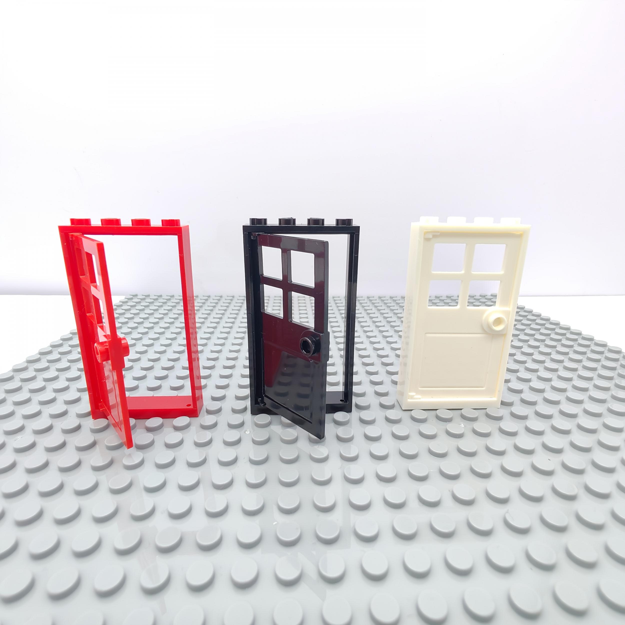 Building Block Door Accessories Kit for Urban Architecture Set