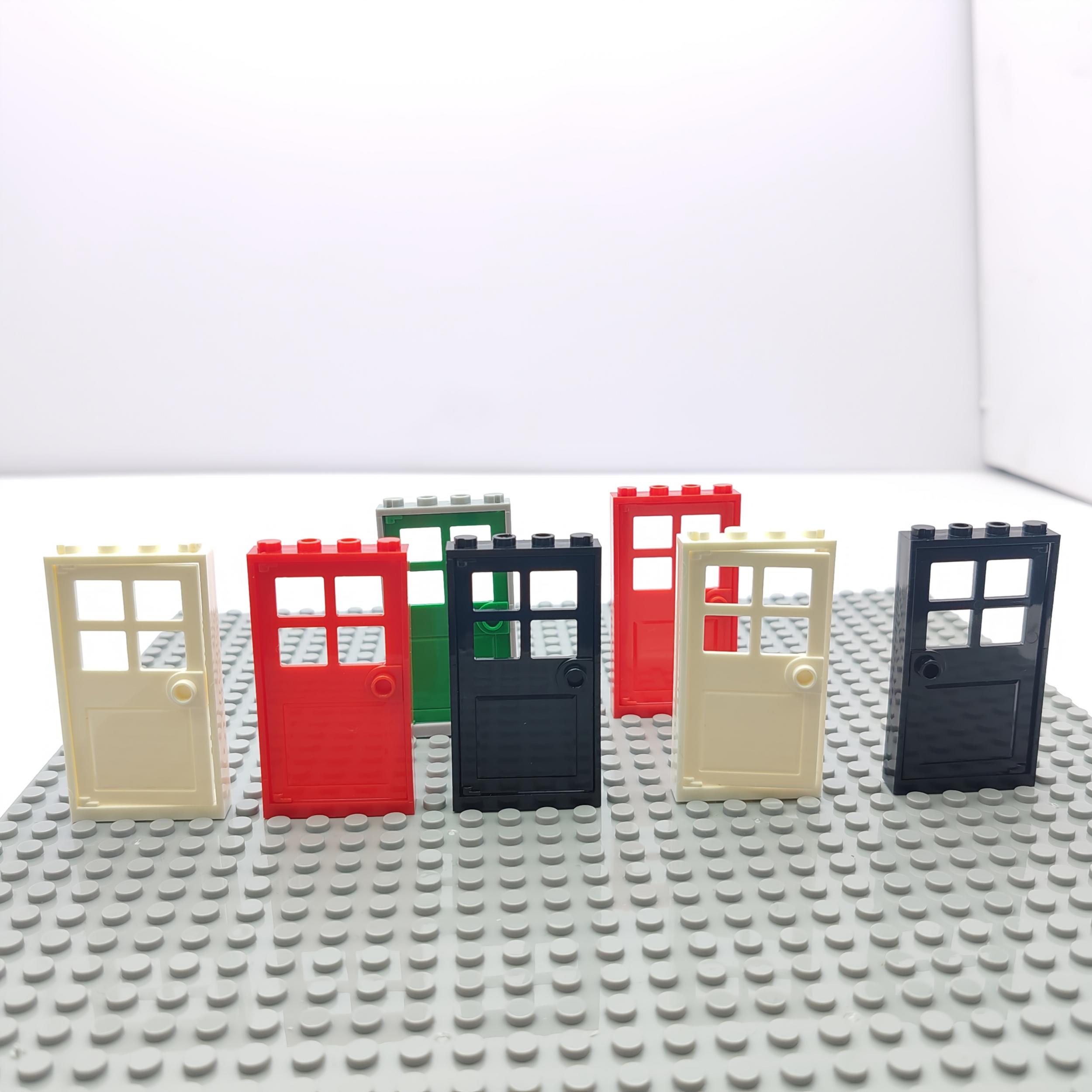 Building Block Door Accessories Kit for Urban Architecture Set